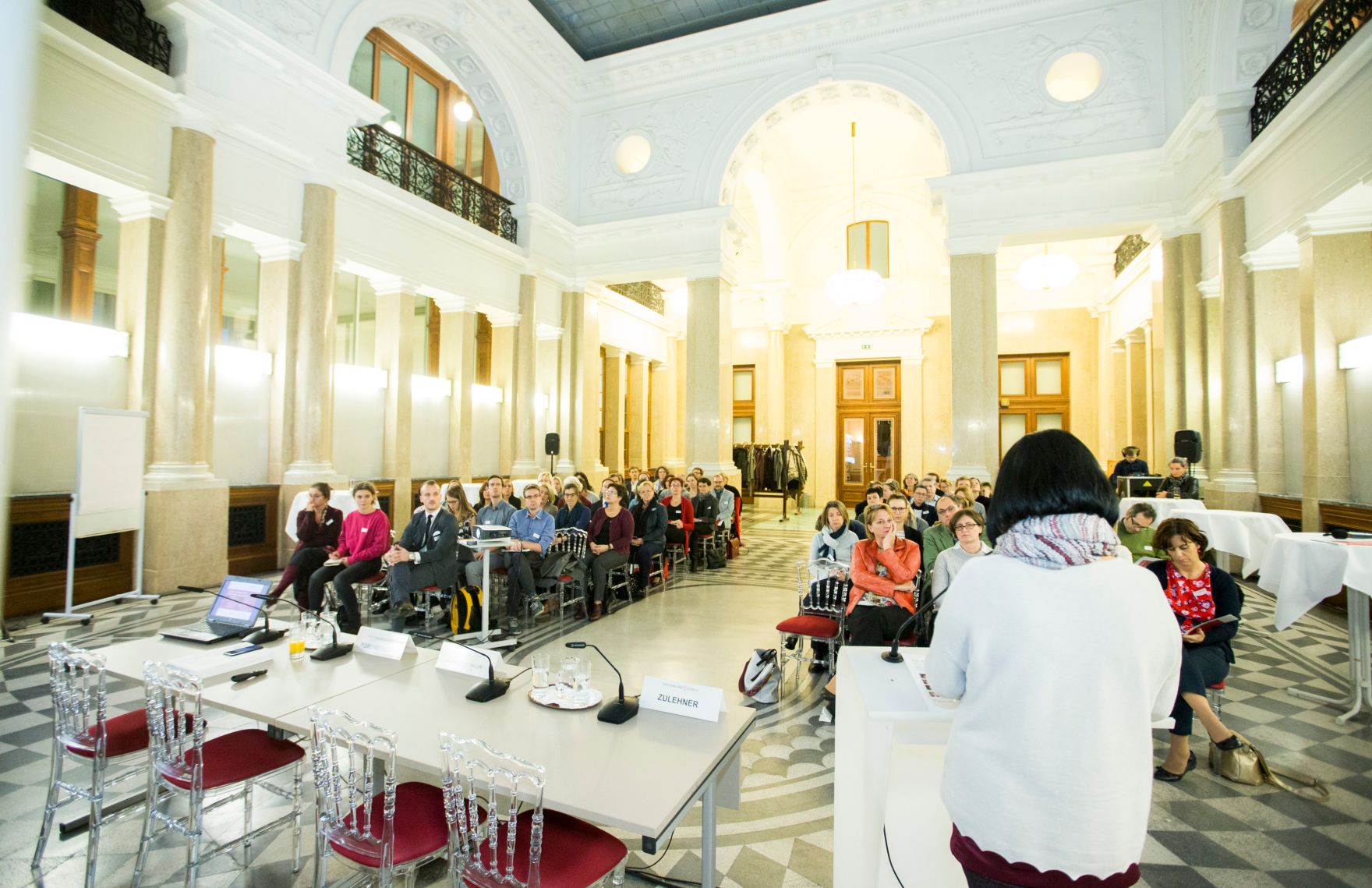 Am 13. November 2017 fand die Veranstaltung "Gender Pay Gap: Fakten, Handlungen, Ergebnisse" statt.