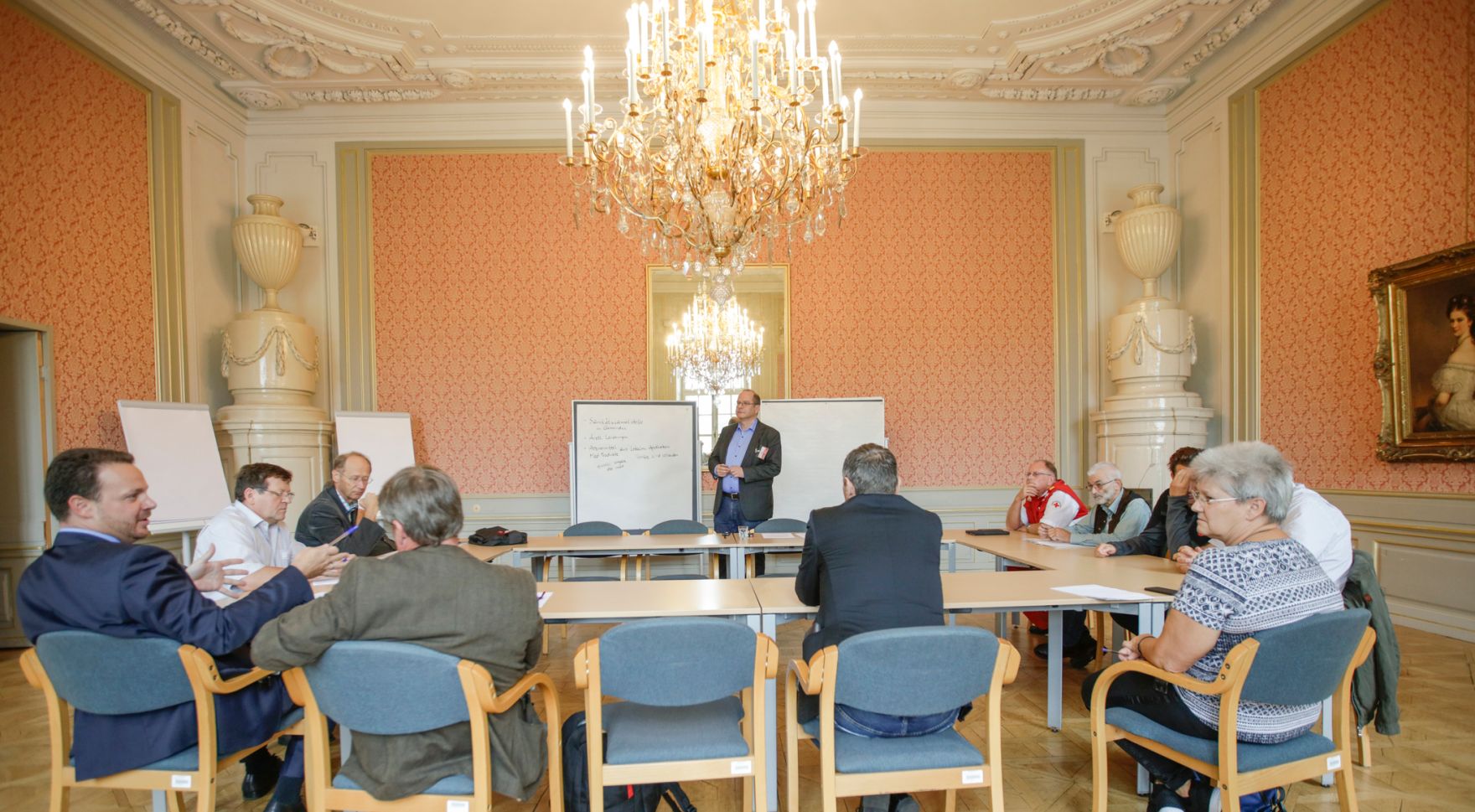 Am 4. September 2018 fand eine Veranstaltung zum Thema &quot;Gesundheits(not)versorgung nach einem Blackout&quot; statt.