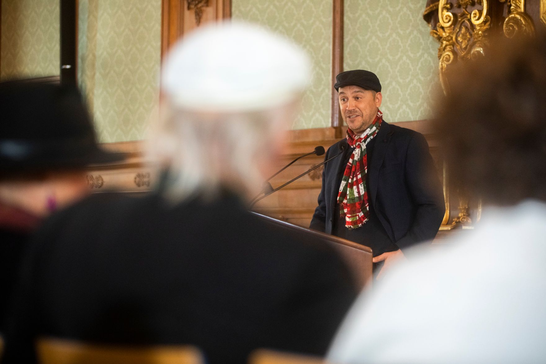 Am 22. Oktober 2018 &uuml;berreichte Reinhold Hohengartner das &Ouml;sterreichische Ehrenkreuz f&uuml;r Wissenschaft und Kunst an Hubert Waldner.