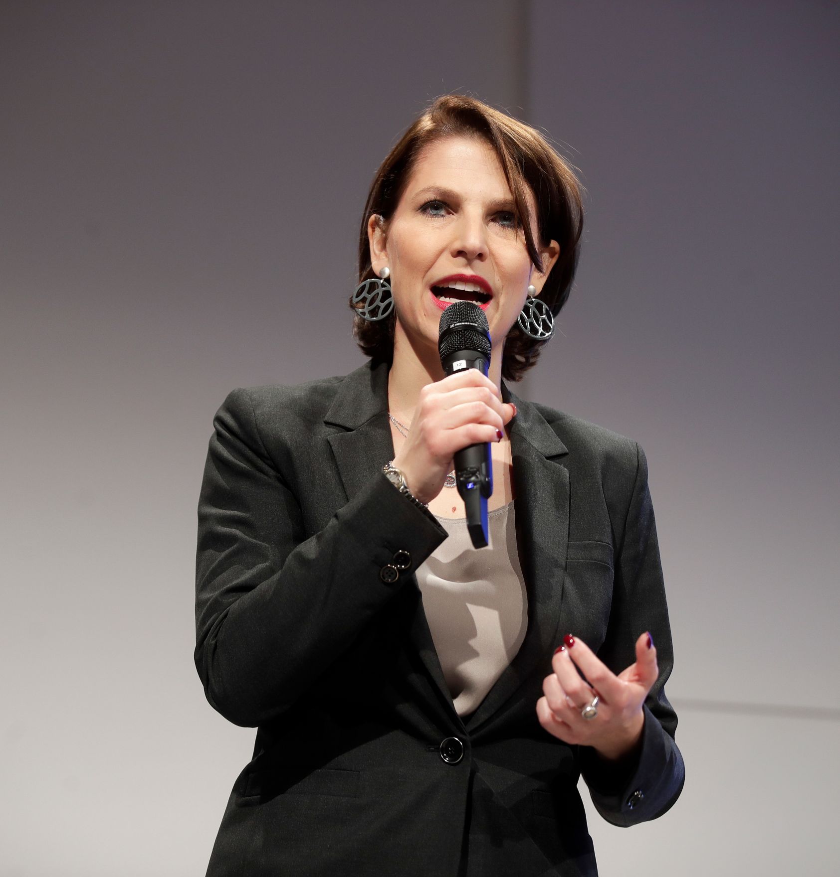 Am 19. Dezember 2018 fand eine Tag der offenen T&uuml;r im Austria Center Vienna statt zum Abschluss des EU-Ratvorsitzes. Im Bild Staatssekret&auml;rin Karoline Edtstadler.