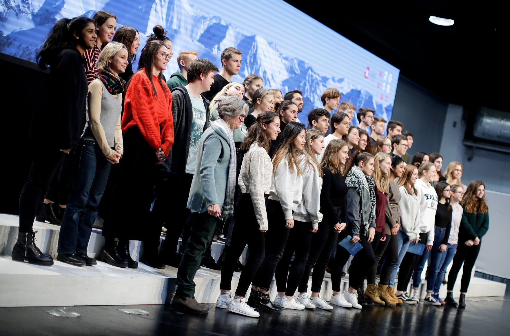 Am 19. Dezember 2018 fand eine Tag der offenen T&uuml;r im Austria Center Vienna statt zum Abschluss des EU-Ratvorsitzes. Im Bild Sch&uuml;ler bei der Besichtigung der R&auml;ume.