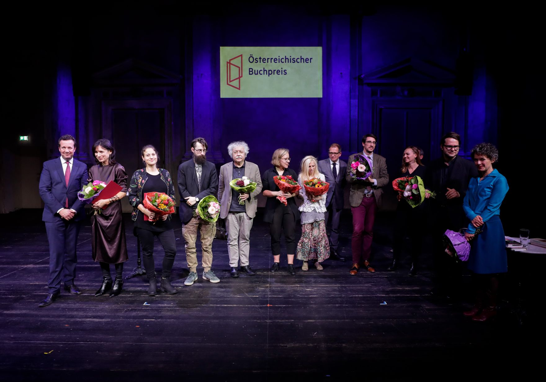 Am 4. November 2019 verlieh Sektionschef J&uuml;rgen Meindl den &Ouml;sterreichischen Buchpreis und den Deb&uuml;tpreis 2019.