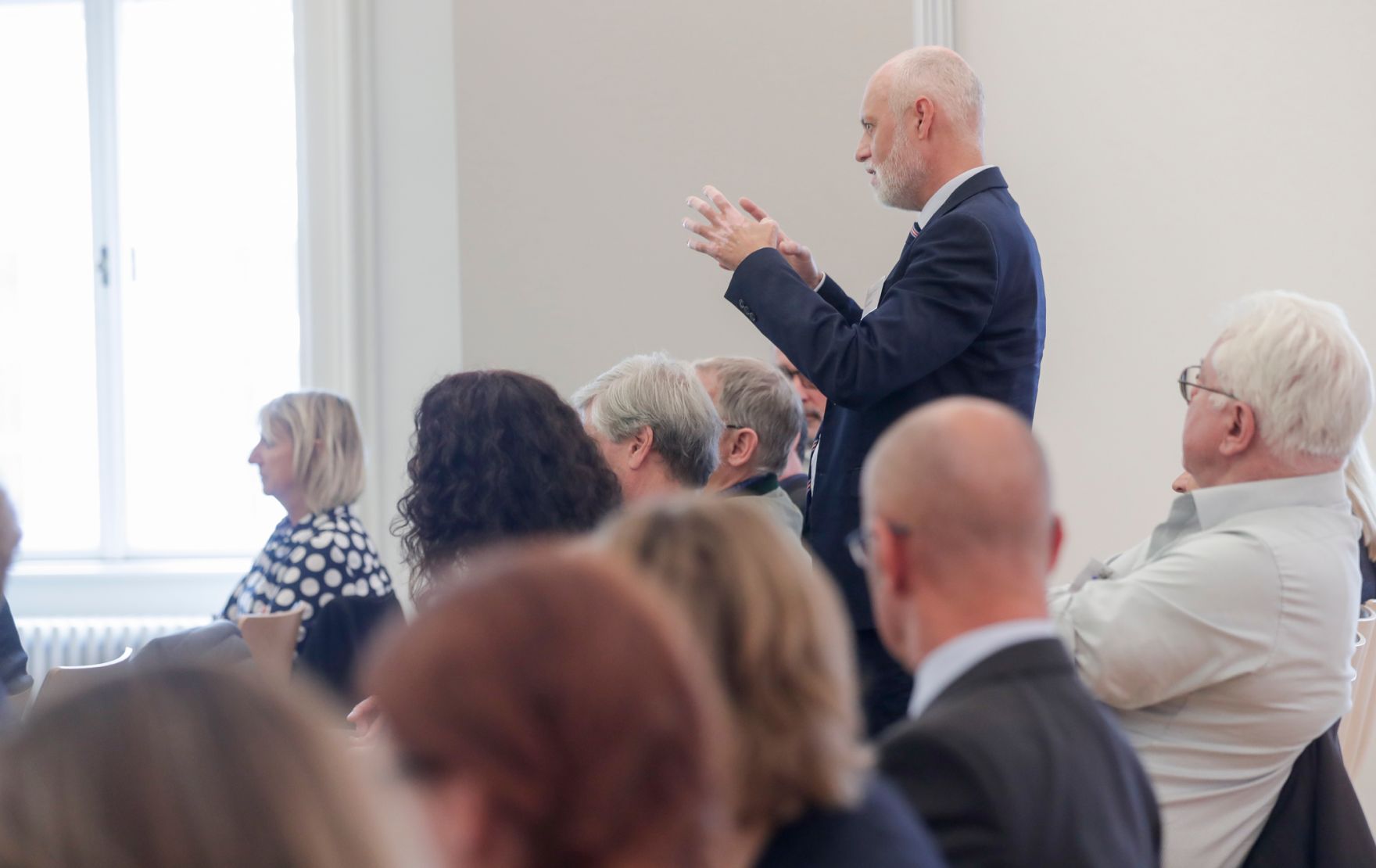 Am 11. Oktober 2019 nahm Bundeskanzlerin Brigitte Bierlein an dem Treffen der deutschsprachigen Ethikkommissionen zum Thema &quot;Desinformation in der Medizin&quot; teil.