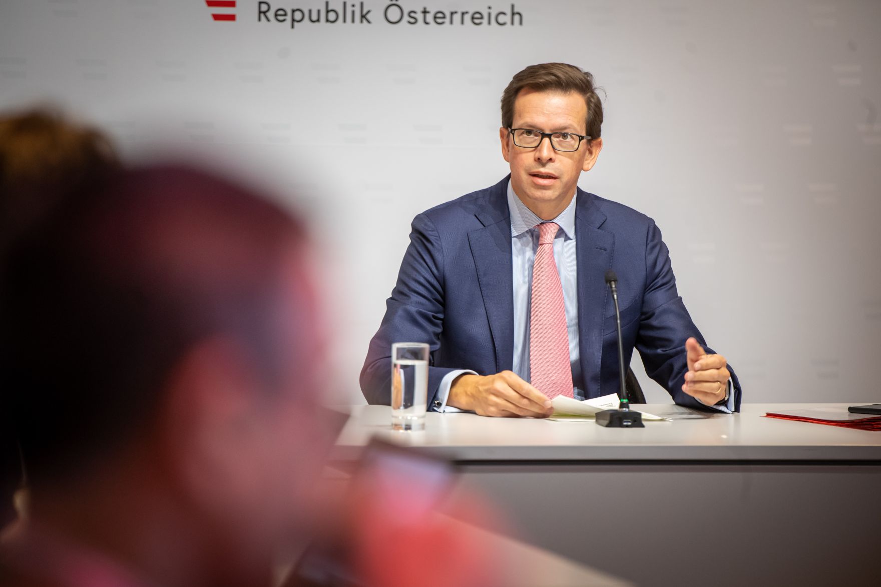 Am 24. Oktober 2019 lud Regierungssprecher Alexander Winterstein zu einem Briefing zu den aktuellen Themen der Bundesregierung.