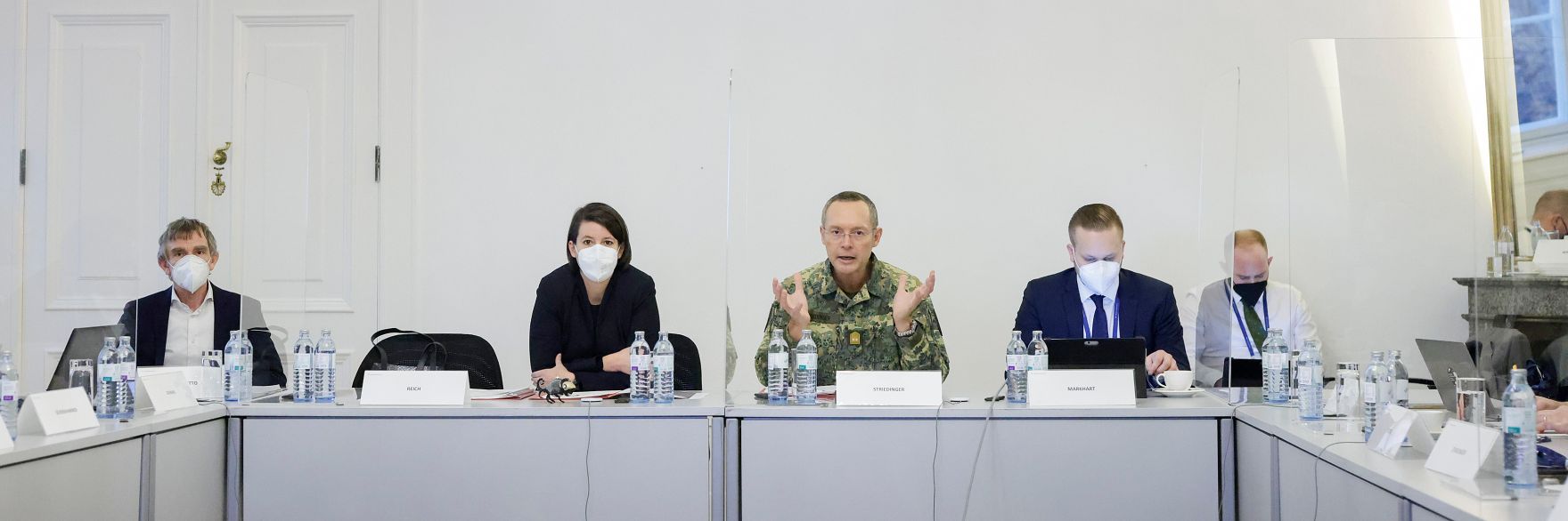 Am 21. Dezember 2021 fand eine Sitzung der Taskforce GECKO statt.