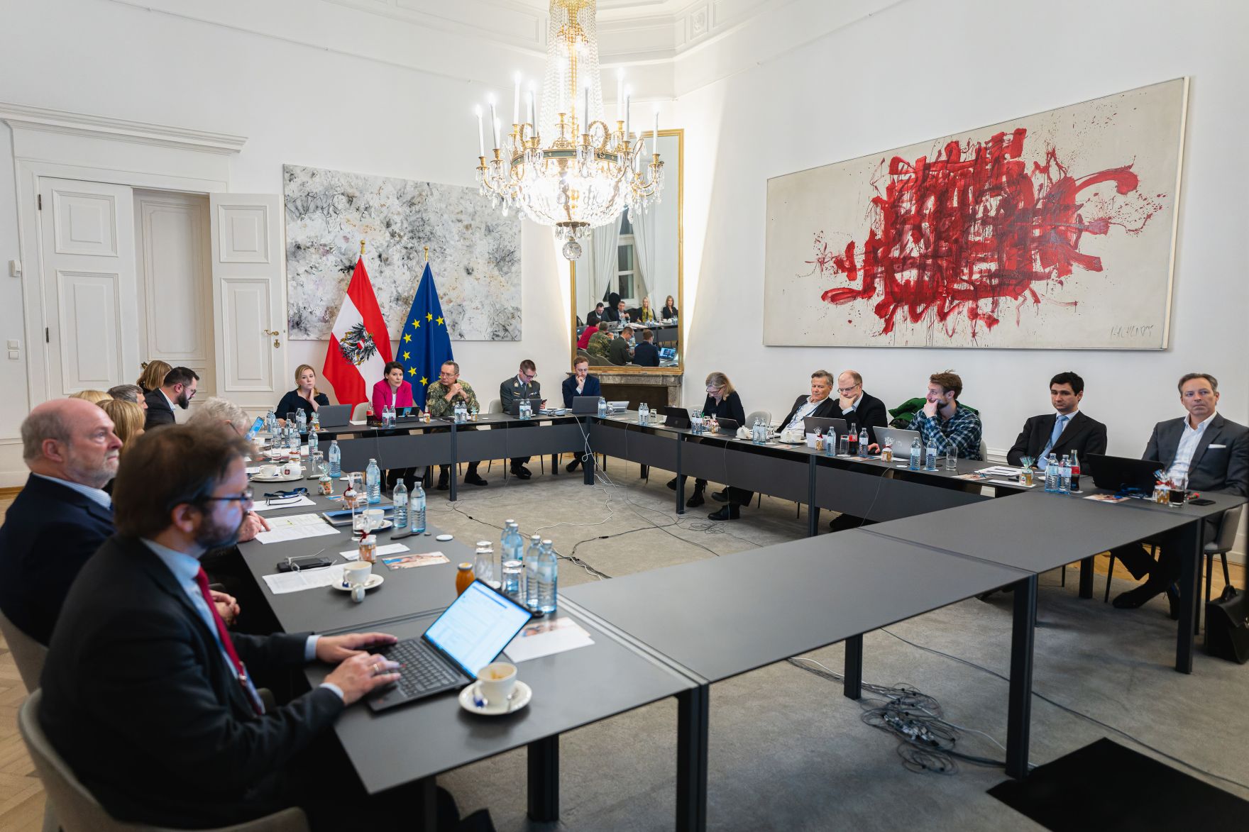 Am 19. Dezember 2022 nahmen Staatssekret&auml;rin Claudia Plakolm, Bundesministerin Klaudia Tanner und Bundesminister Johannes Rauch Veranstaltung &bdquo;1 Jahr GECKO&ldquo; teil.