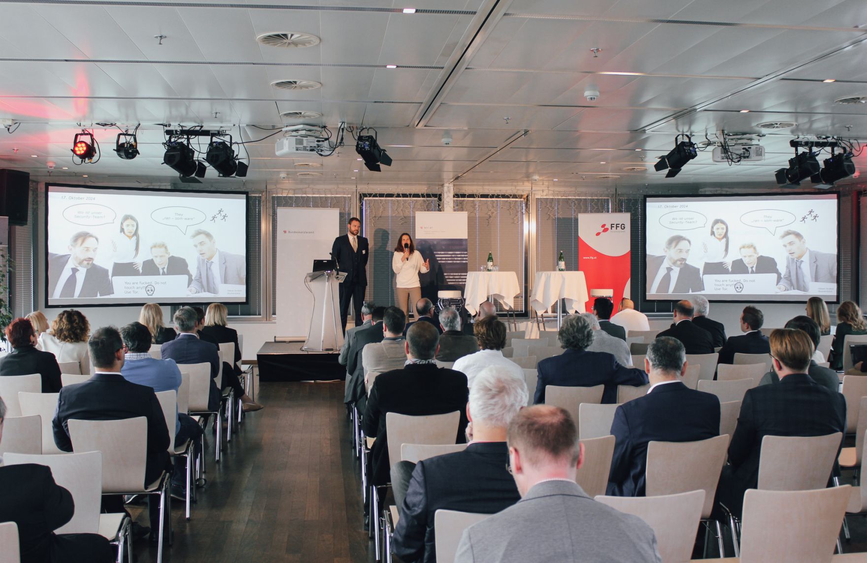 Am 20. November 2023 wurde das Nationale Koordinierungszentrum f&uuml;r Cybersicherheit (NCC-AT) in Wien er&ouml;ffnet.