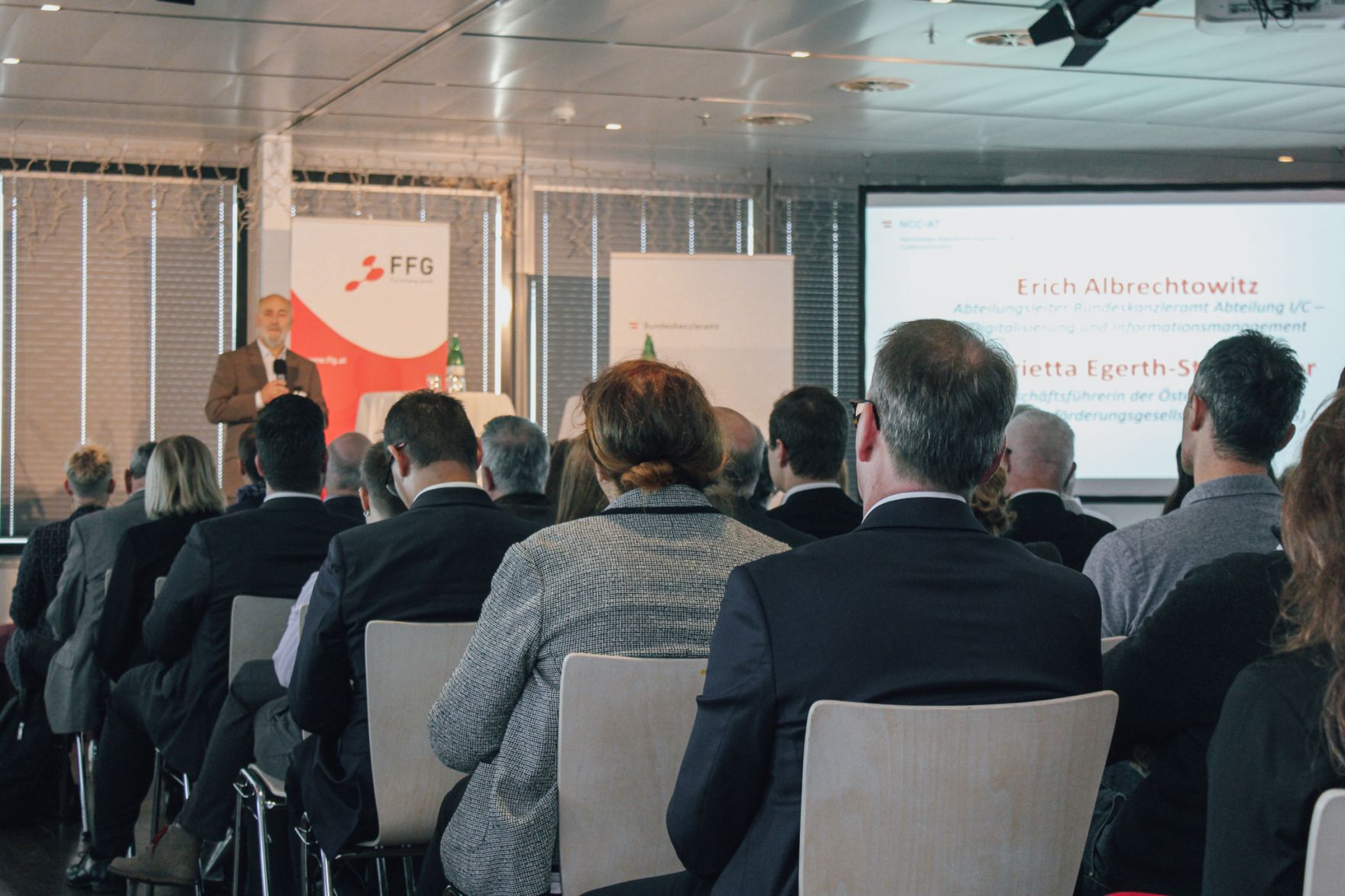 Am 20. November 2023 wurde das Nationale Koordinierungszentrum f&uuml;r Cybersicherheit (NCC-AT) in Wien er&ouml;ffnet.