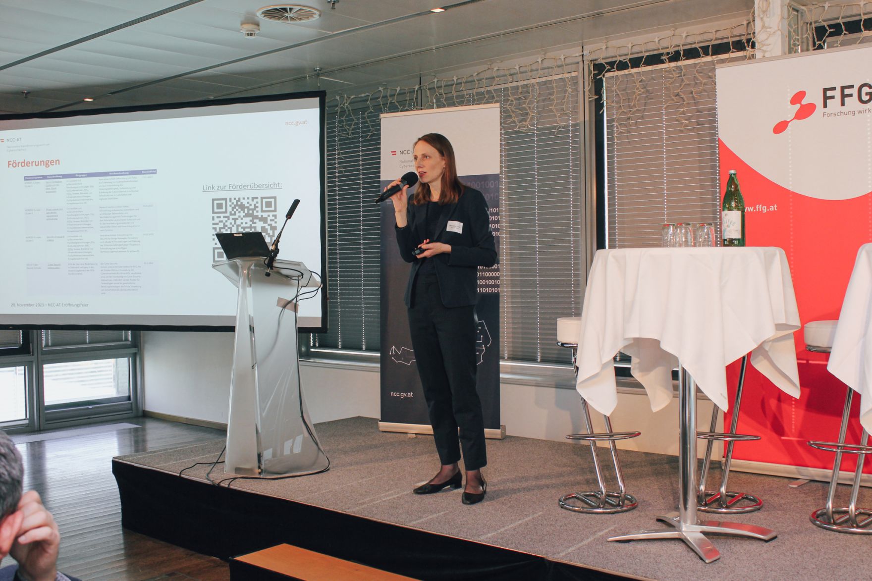 Am 20. November 2023 wurde das Nationale Koordinierungszentrum f&uuml;r Cybersicherheit (NCC-AT) in Wien er&ouml;ffnet.