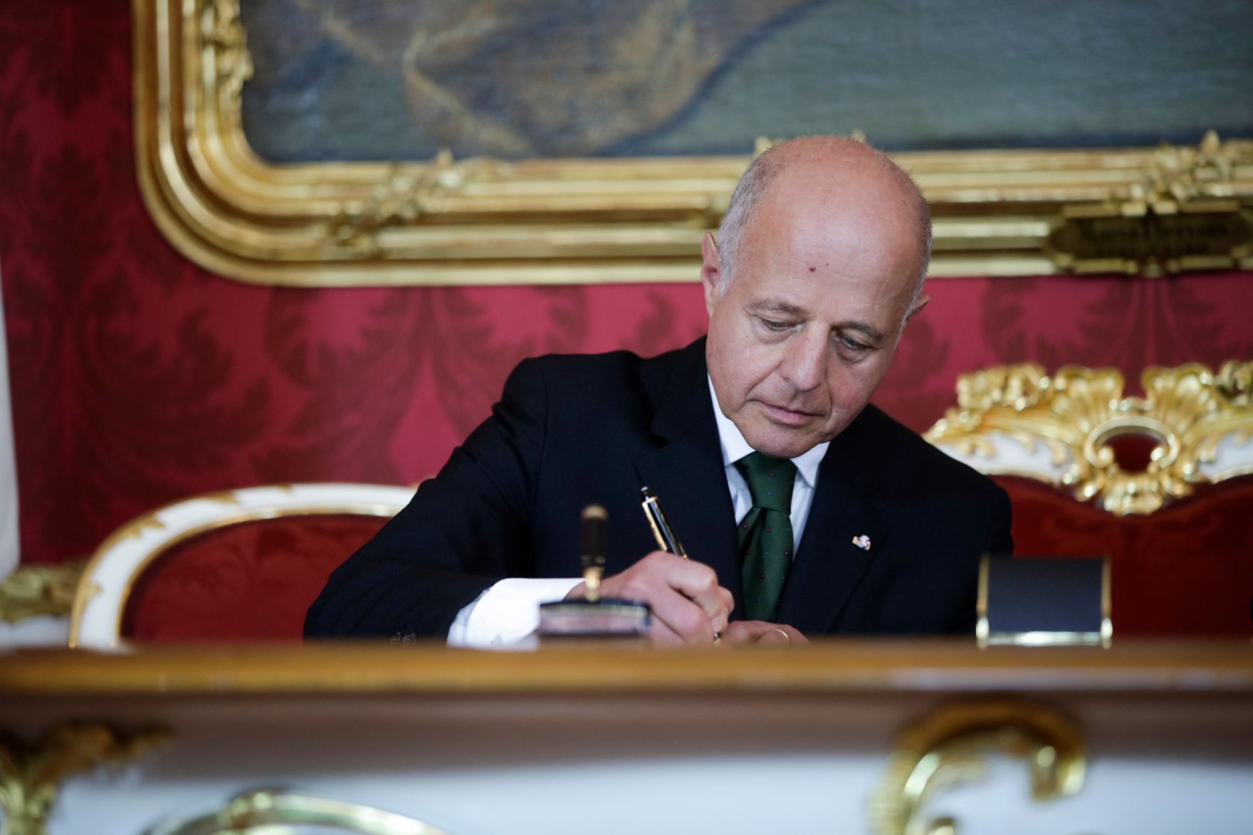 Am 3. Juni 2019 wurde die neue Bundesregierung vom Bundespr&auml;sidenten in der Pr&auml;sidentschaftskanzlei angelobt. Im Bild Vizekanzler und Justizminister Clemens Jabloner.