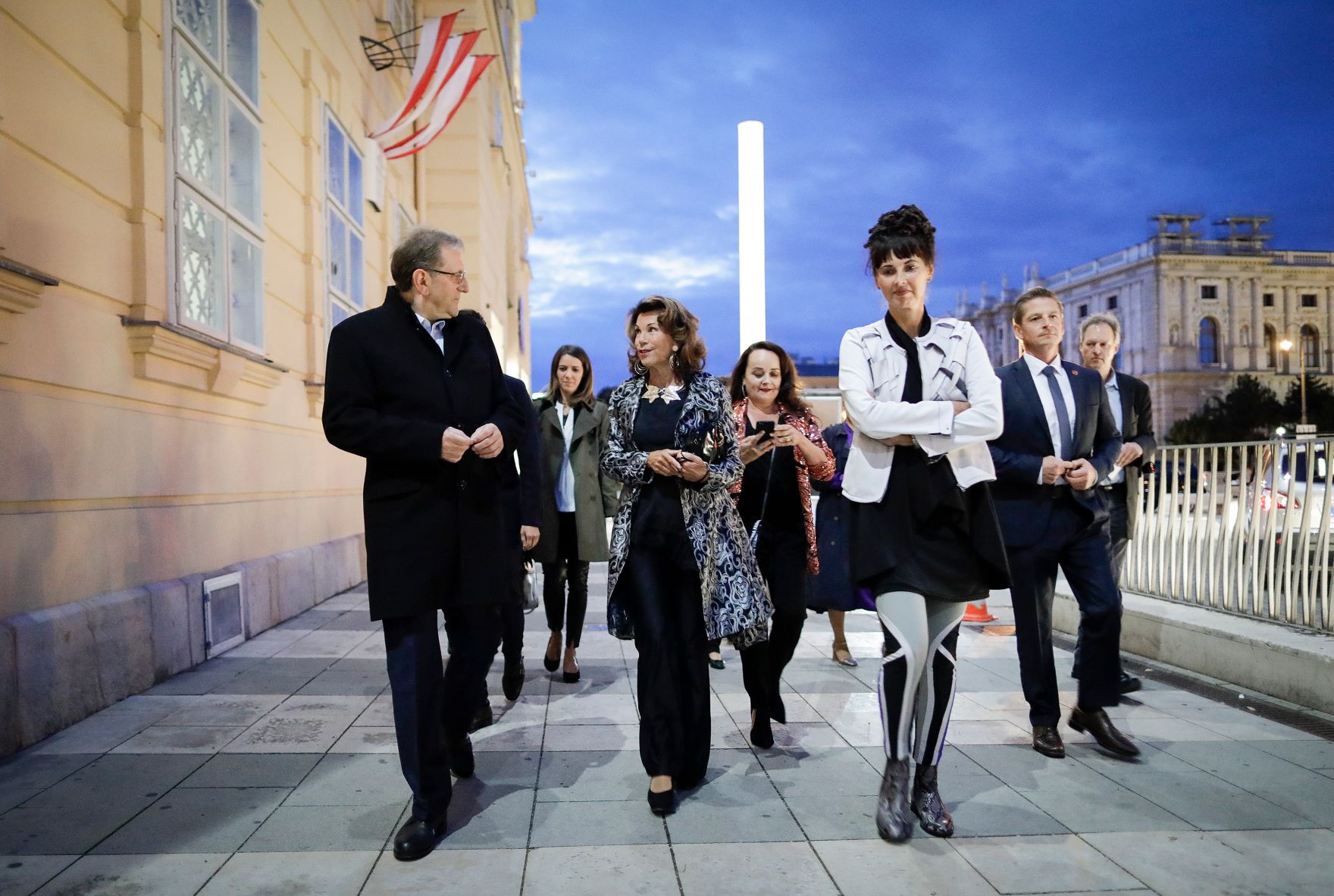 Am 09. September 2019 er&ouml;ffnete Bundeskanzlerin Brigitte Bierlein die "MQ Vienna Fashion Week" im MuseumsQuartier.