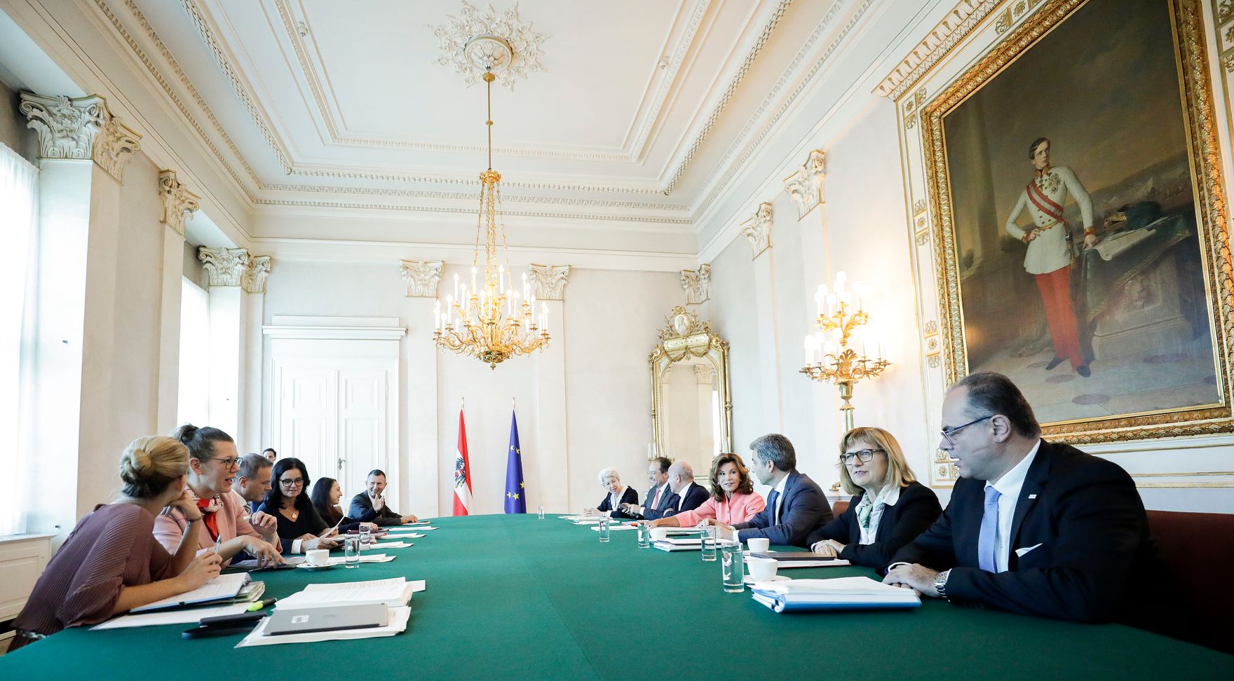 Am 01. Oktober 2019 fand der Ministerrat der Bundesregierung statt.