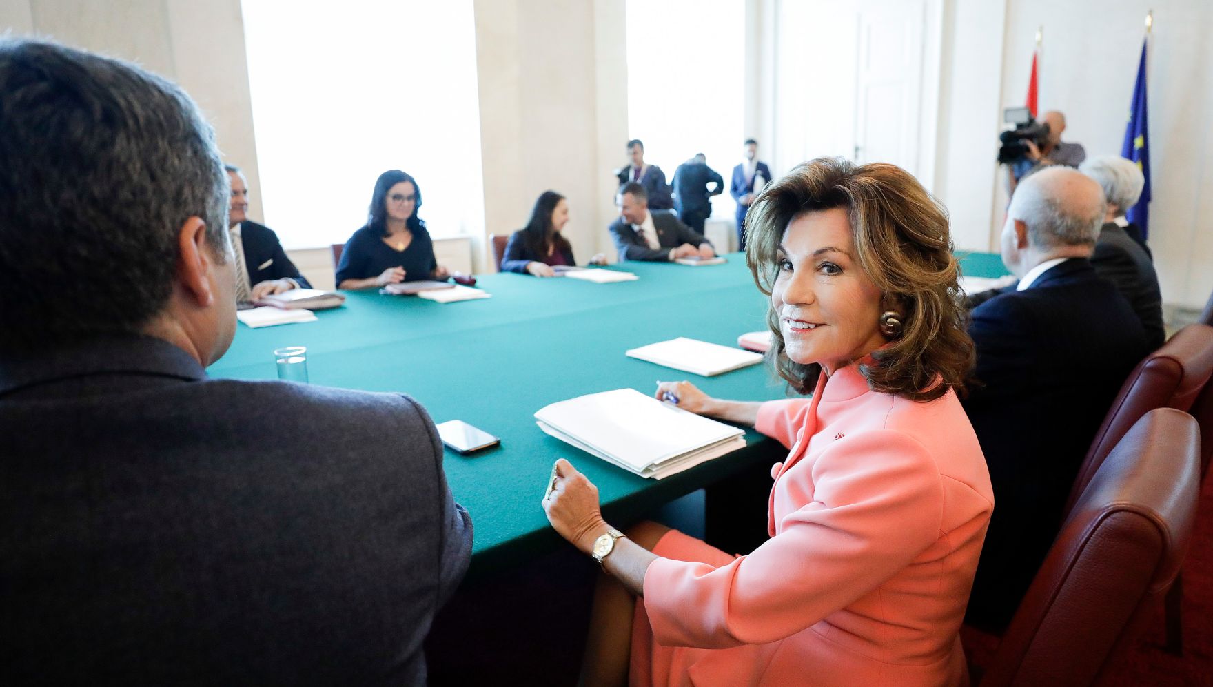 Am 01. Oktober 2019 fand der Ministerrat der Bundesregierung statt. Im Bild Bundeskanzlerin Brigitte Bierlein.