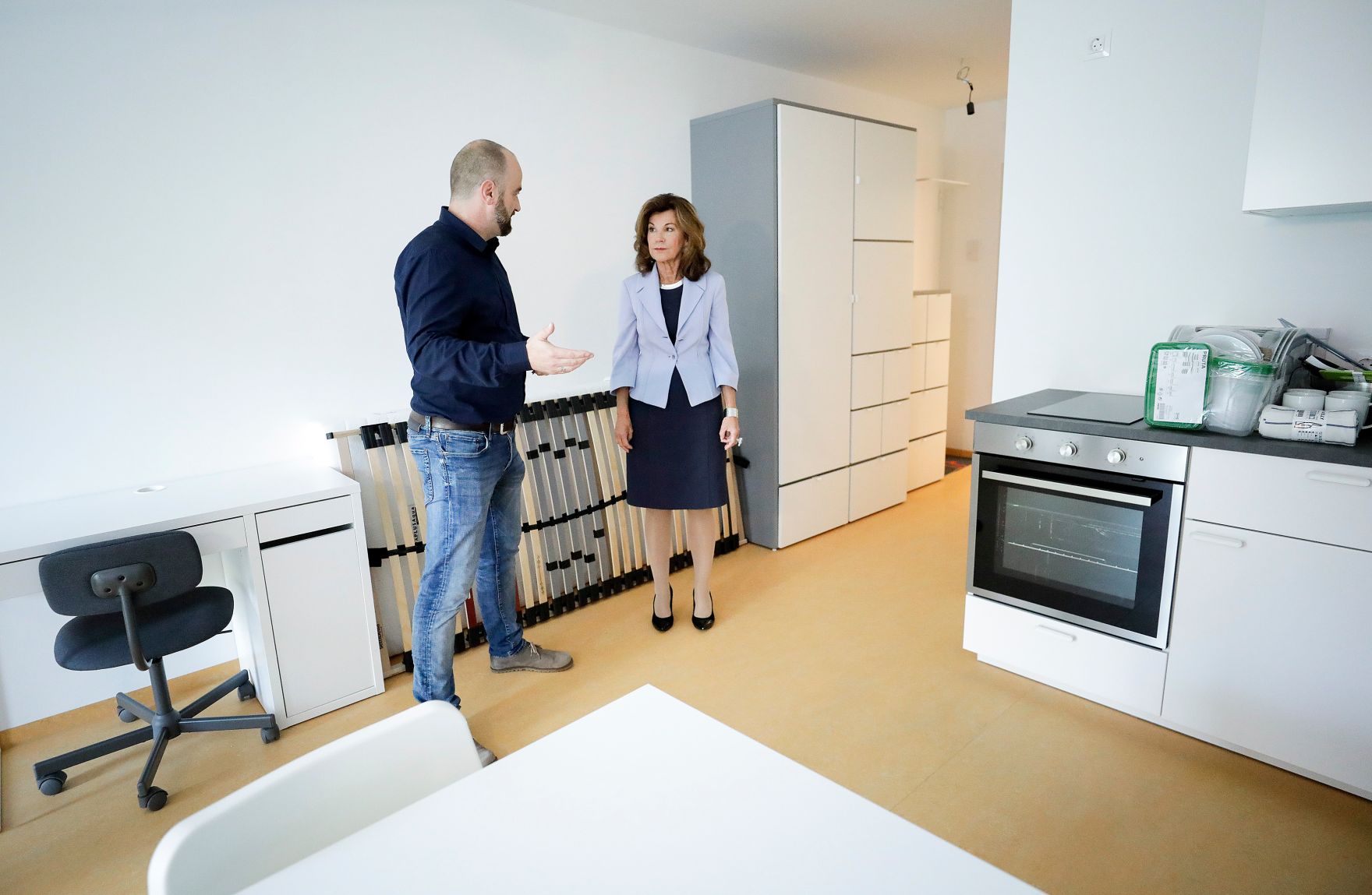 Am 22. Oktober 2019 besuchte Bundeskanzlerin Brigitte Bierlein (r.) gemeinsam mit Bundesministerin Brigitte Zarfl ein SOS Kinderdorf.