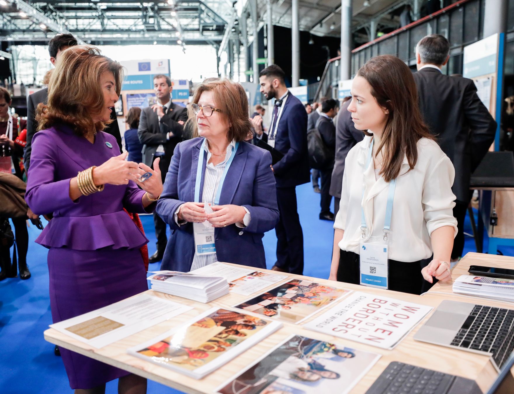 Am 12. November 2019 nahm Bundeskanzlerin Brigitte Bierlein (im Bild) am 2. Pariser Friedenforum teil.