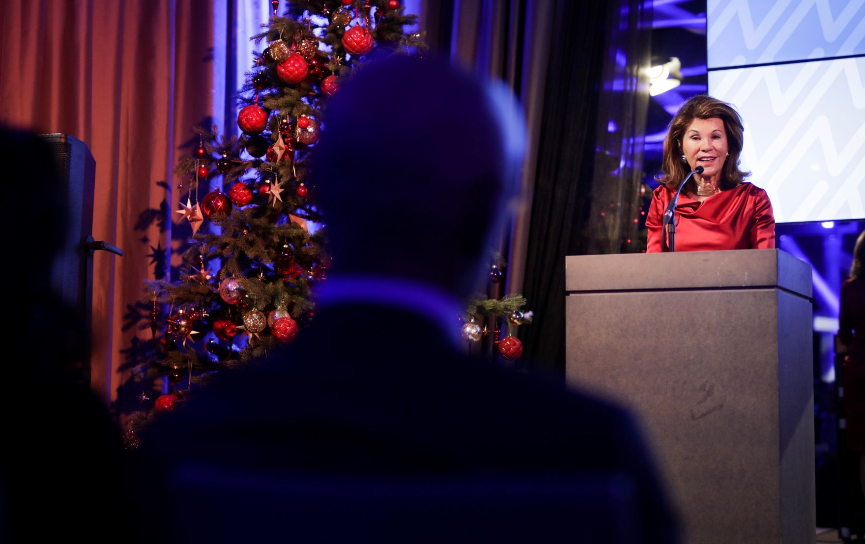 Am 27. November 2019 nahm Bundeskanzlerin Brigitte Bierlein (r.) an der Einf&uuml;hrung des neuen Notariatskammer Pr&auml;sidenten Michael Umfahrer teil.