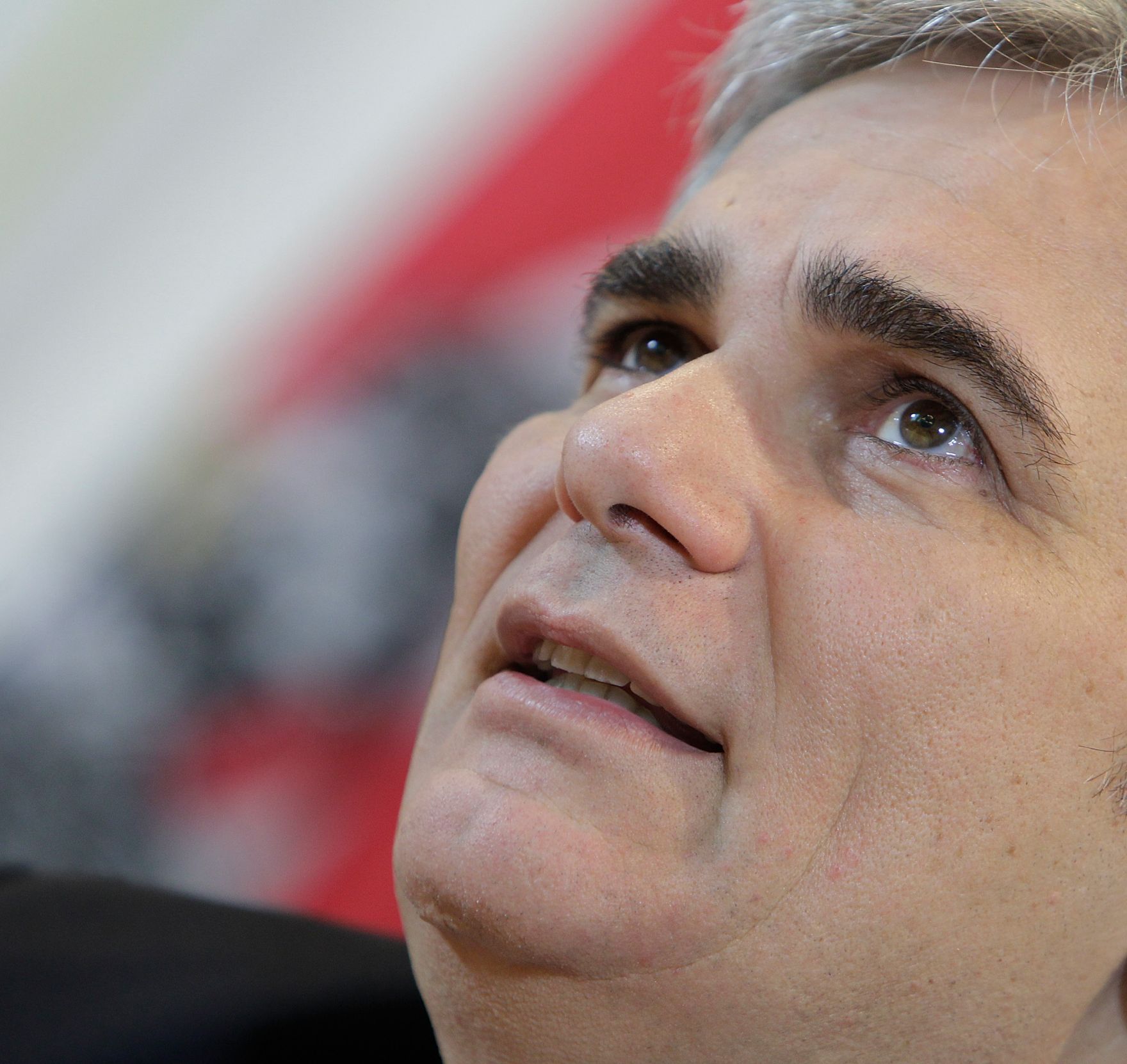 Bundeskanzler Werner Faymann beim Pressefoyer nach dem Ministerrat am 23. November 2010 im Bundeskanzleramt.