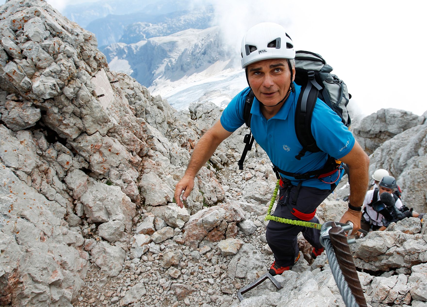 Am 18. August 2011 unternahm Bundeskanzler Werner Faymann eine Wanderung am Dachstein.