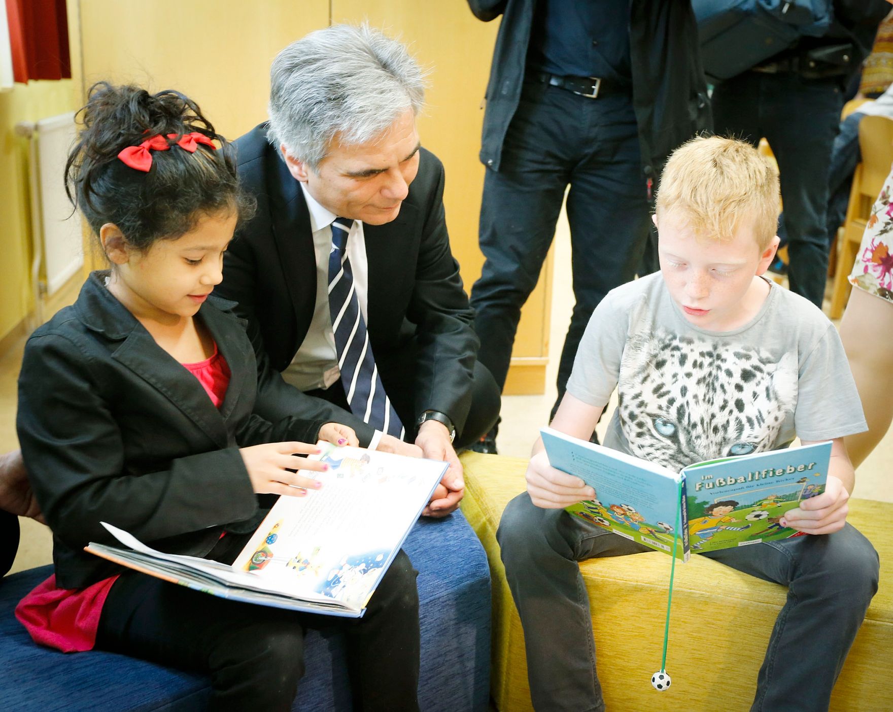 Am 26. Juni 2013 besuchte Bundeskanzler Werner Faymann gemeinsam mit Unterrichtsministerin Claudia Schmidt die Ganztagsvolksschule Zieglergasse 21 in Wien.