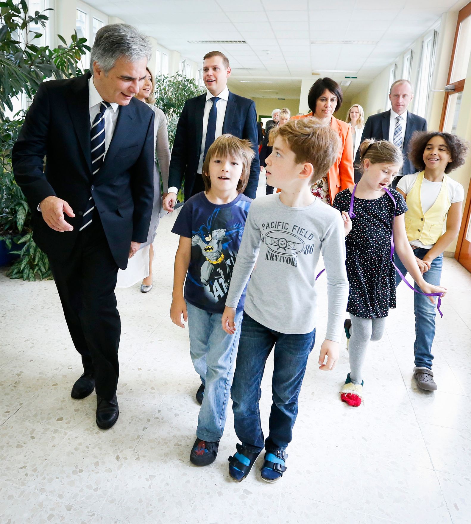 Am 26. Juni 2013 besuchte Bundeskanzler Werner Faymann gemeinsam mit Unterrichtsministerin Claudia Schmidt die Ganztagsvolksschule Zieglergasse 21 in Wien.