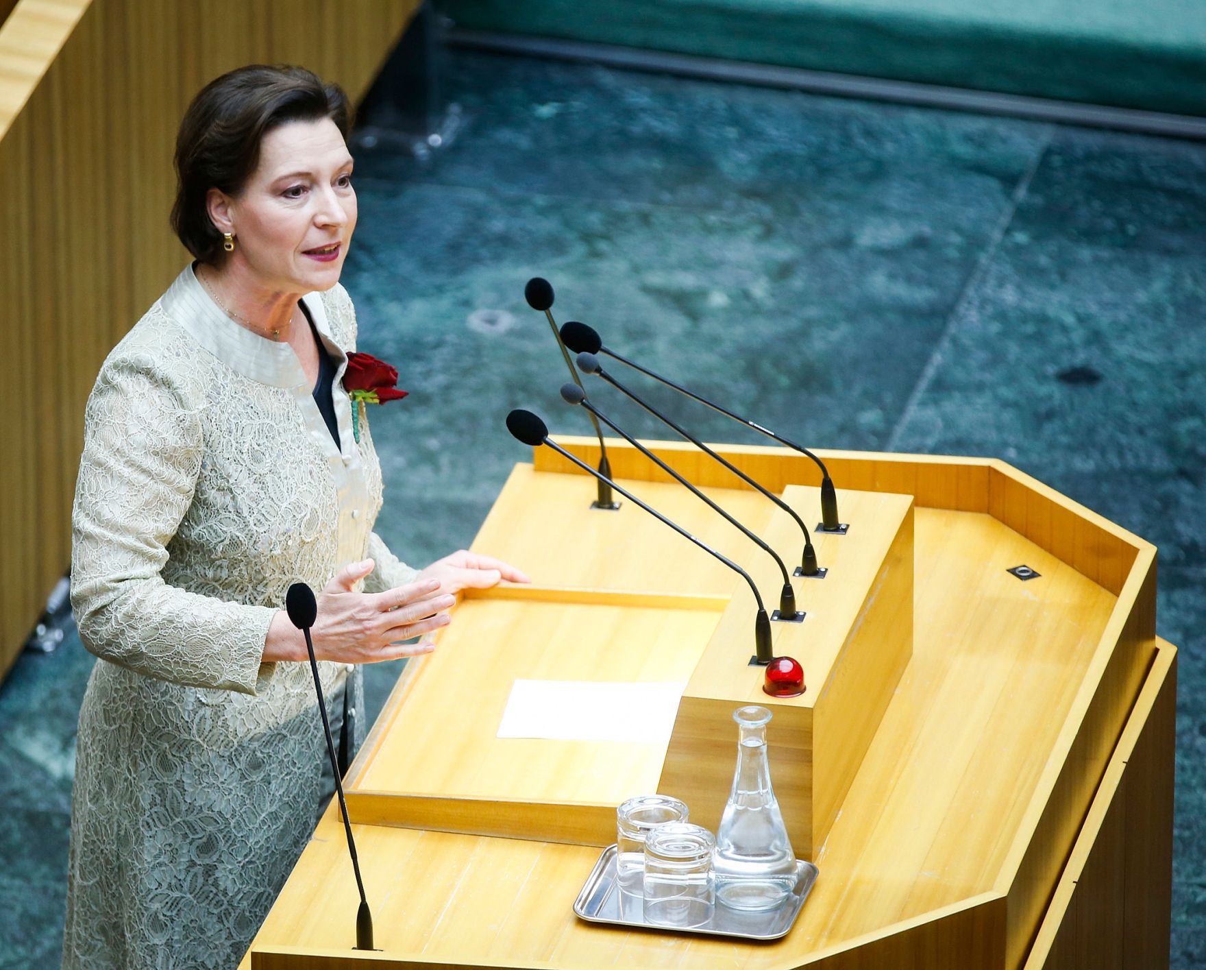 Am 29. Oktober 2013 fand im Parlament die Sitzung des neu gew&auml;hlten Nationalrates statt. Im Bild Frauenministerin Gabriele Heinisch-Hosek.