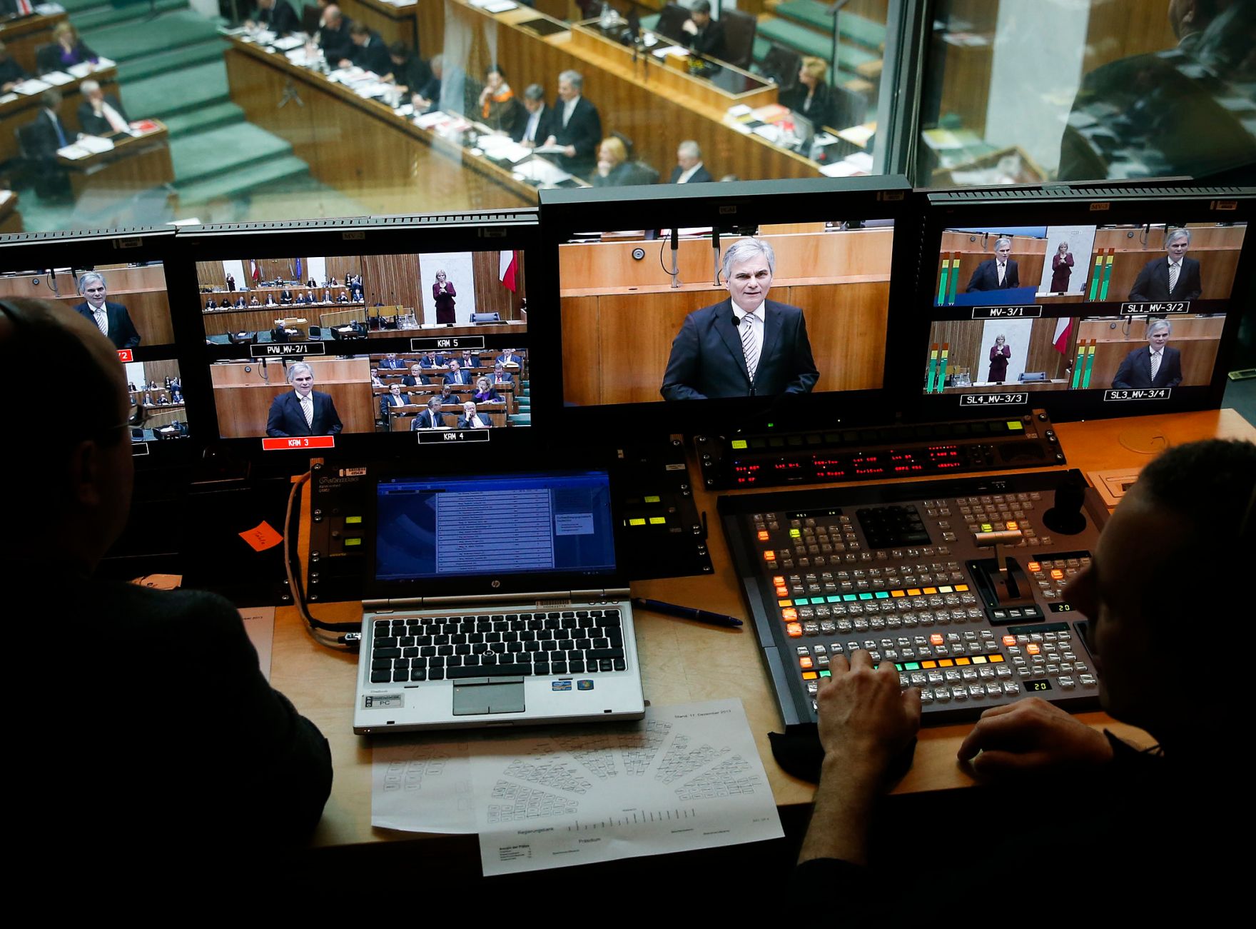 Am 17. Dezember 2013 stellte Bundeskanzler Werner Faymann im Parlament das Arbeitsprogramm der Bundesregierung f&uuml;r die kommenden f&uuml;nf Jahre vor.