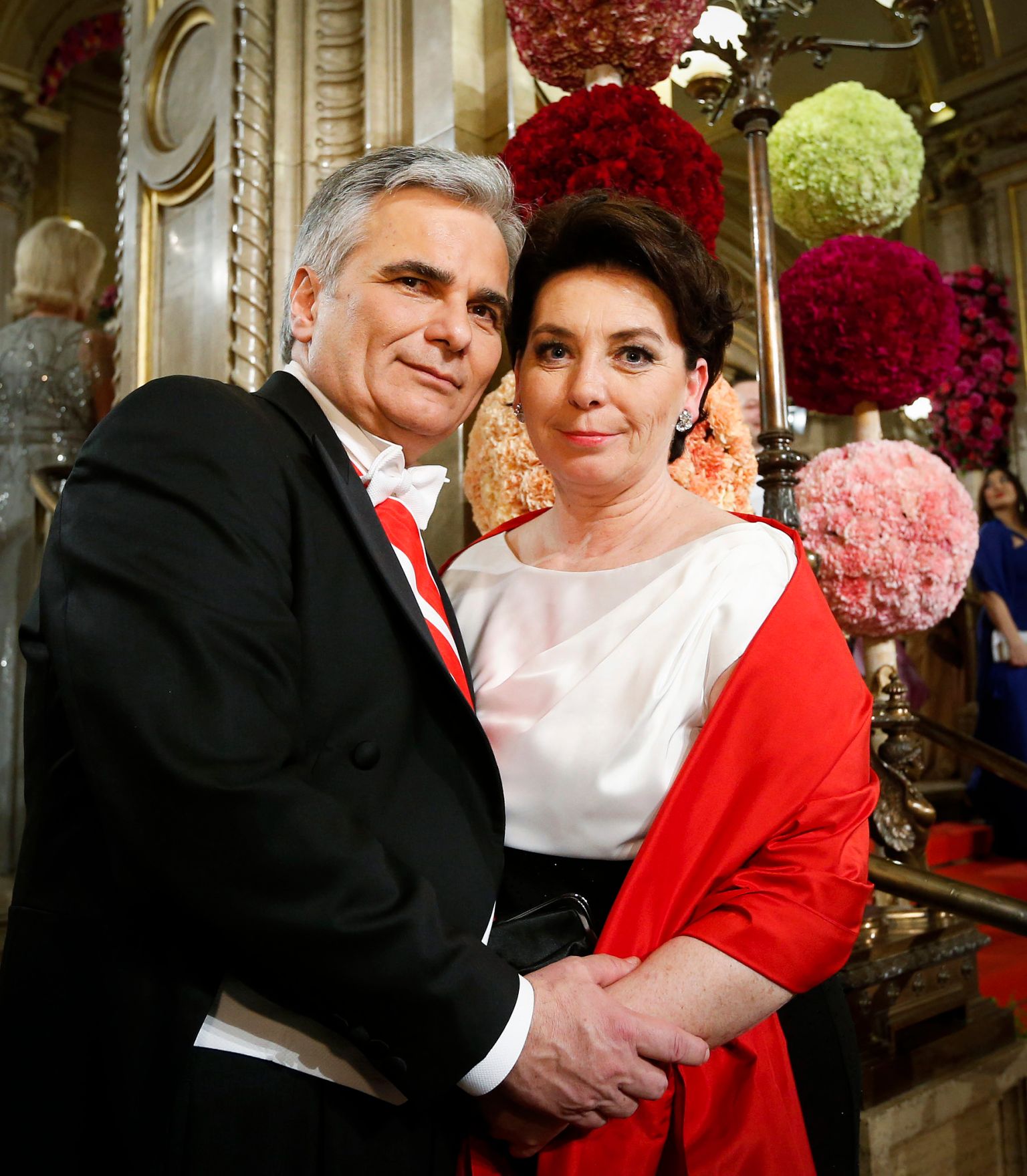 Am 27. Februar 2014 besuchte Bundeskanzler Werner Faymann mit Ehefrau Martina den Wiener Opernball.