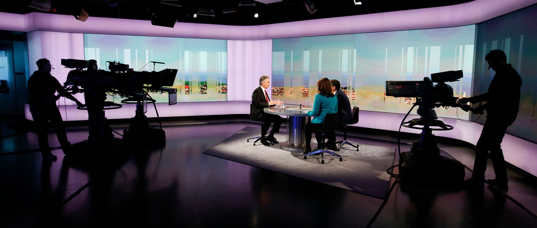 Am 21. Dezember 2014 stellte sich Bundeskanzler Werner Faymann den Fragen bei der ORF-Pressestunde.