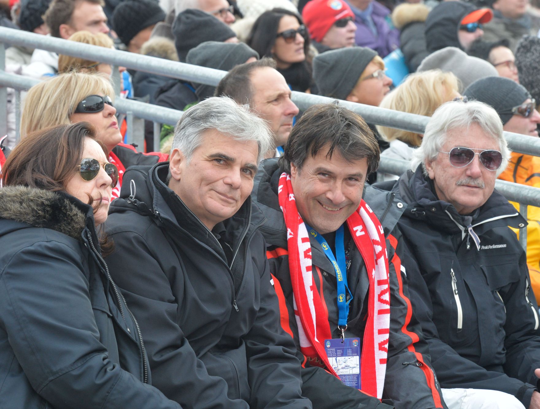 Am 24. J&auml;nner 2016 besuchte Bundeskanzler Werner Faymann gemeinsam mit Ehefrau Martina den Ski-Weltcup Slalom der Herren in Kitzb&uuml;hel.