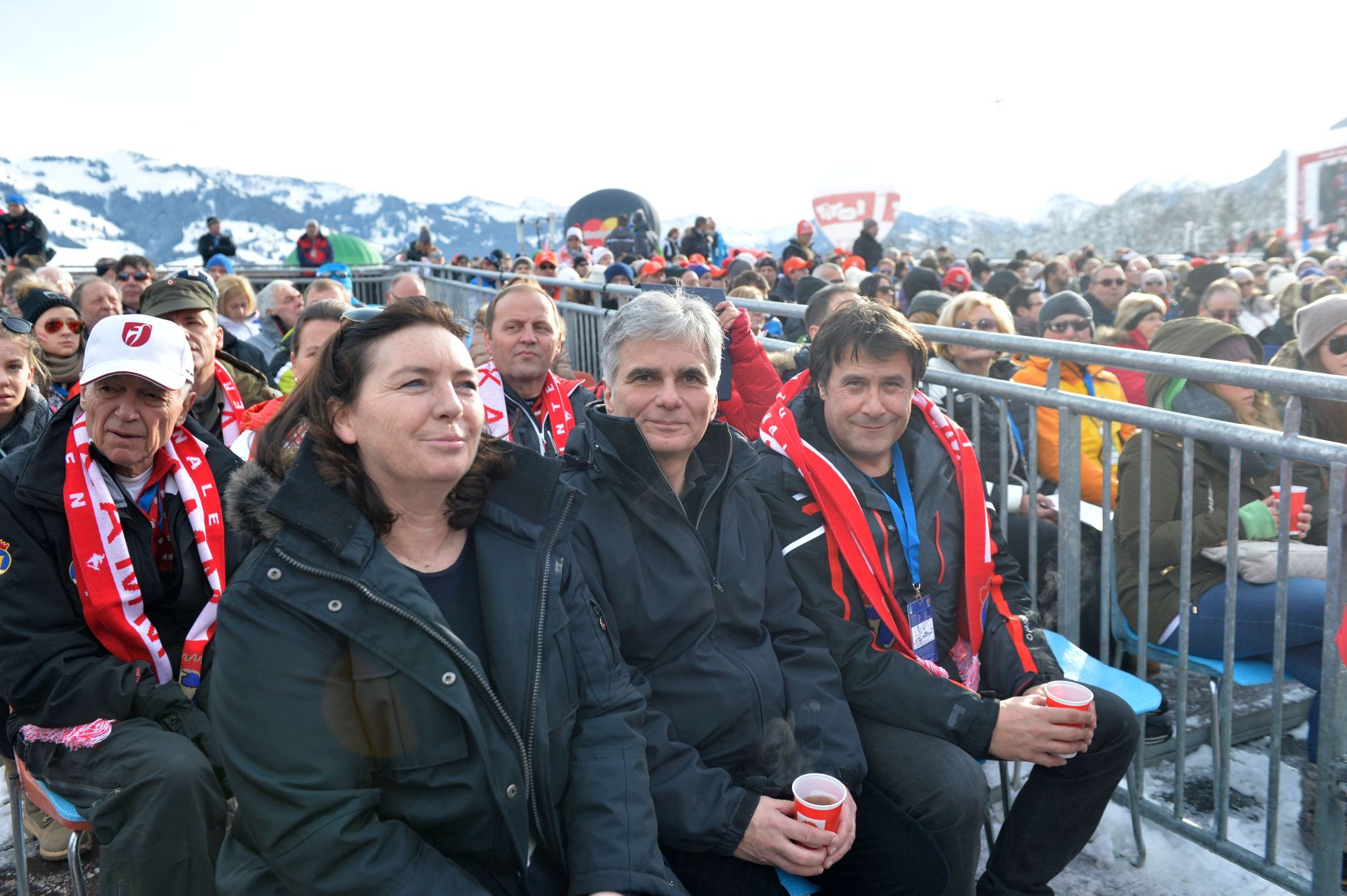 Am 24. J&auml;nner 2016 besuchte Bundeskanzler Werner Faymann gemeinsam mit Ehefrau Martina den Ski-Weltcup Slalom der Herren in Kitzb&uuml;hel.