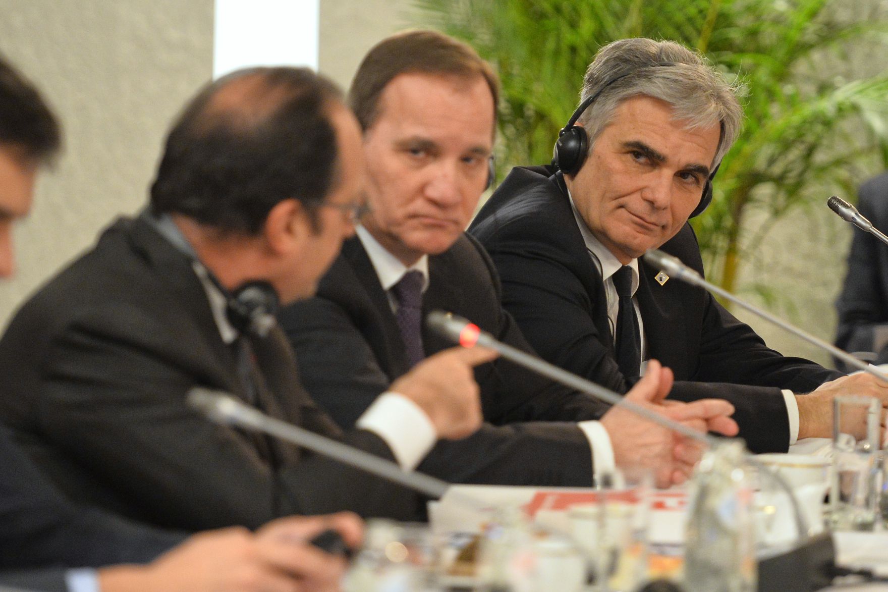 Vom 17.-18. M&auml;rz 2016 fand in Br&uuml;ssel der Europ&auml;ische Rat der Staats- und Regierungschefs statt. Im Bild Bundeskanzler Werner Faymann (r.) mit dem schwedischen Ministerpr&auml;sidenten Stefan L&ouml;fven (l.).