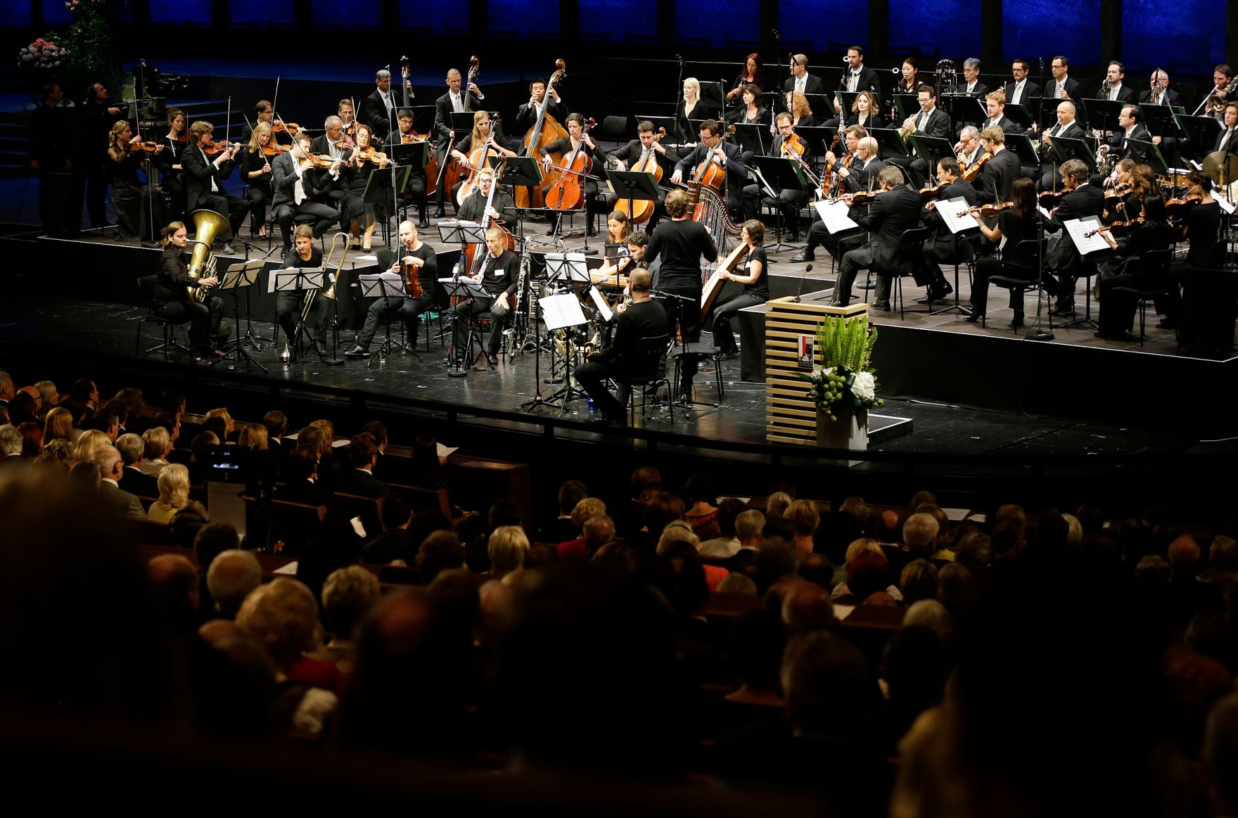 Am 28. Juli 2016 fand in der Felsenreitschule der Festakt anl&auml;sslich der Er&ouml;ffnung der 96. Salzburger Festspiele statt.