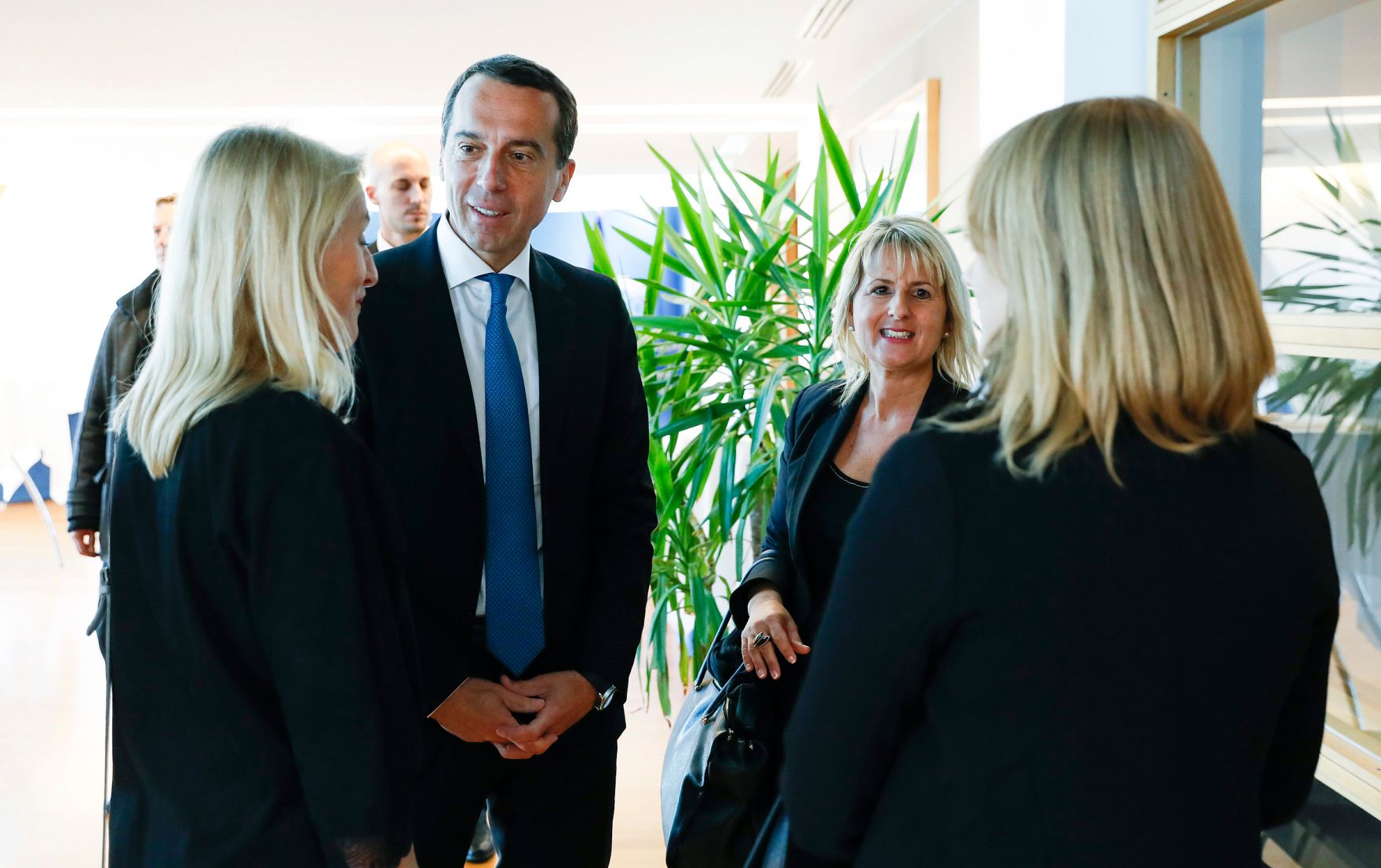 Am 5. Oktober 2016 traf Bundeskanzler Christian Kern die &ouml;sterreichischen Abgeordneten zum Europ&auml;ischen Parlament in Stra&szlig;burg.