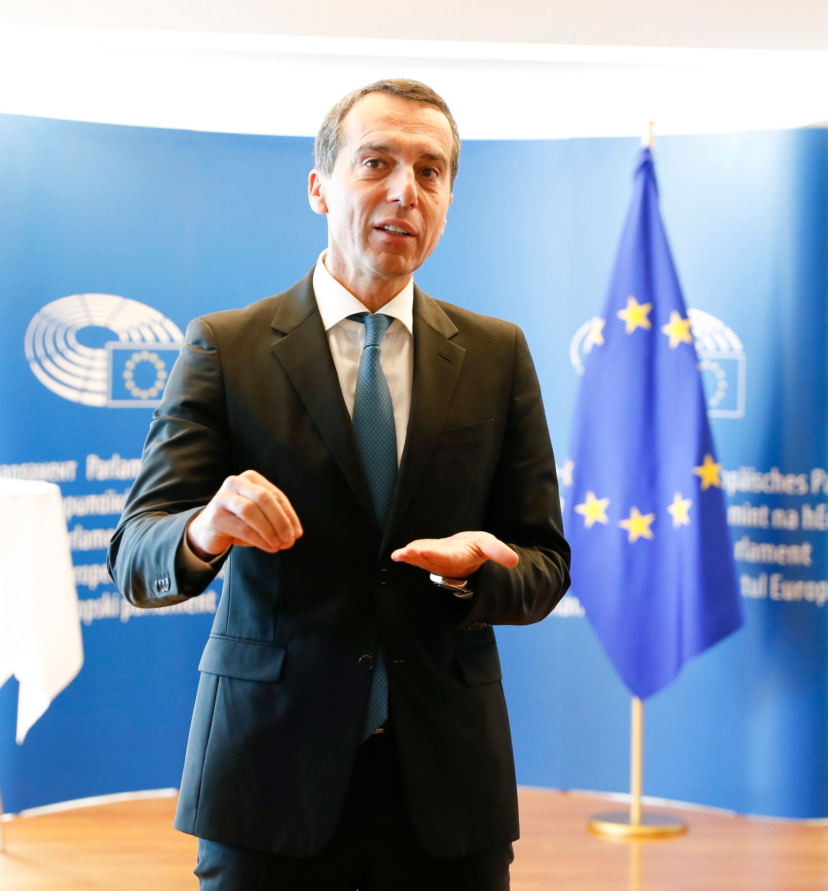 Am 5. Oktober 2016 traf Bundeskanzler Christian Kern die &ouml;sterreichischen Abgeordneten zum Europ&auml;ischen Parlament in Stra&szlig;burg.