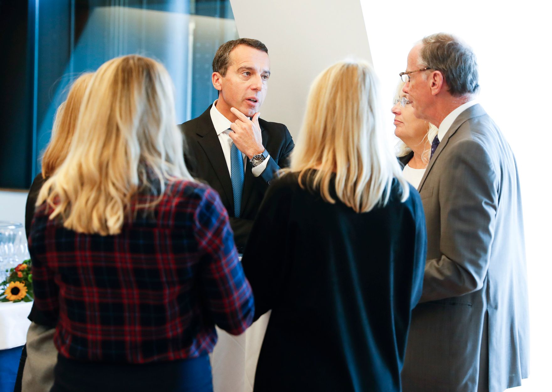 Am 5. Oktober 2016 traf Bundeskanzler Christian Kern die &ouml;sterreichischen Abgeordneten zum Europ&auml;ischen Parlament in Stra&szlig;burg.
