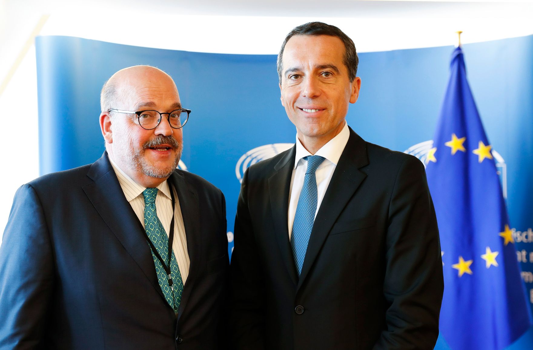 Am 5. Oktober 2016 traf Bundeskanzler Christian Kern die &ouml;sterreichischen Abgeordneten zum Europ&auml;ischen Parlament in Stra&szlig;burg.