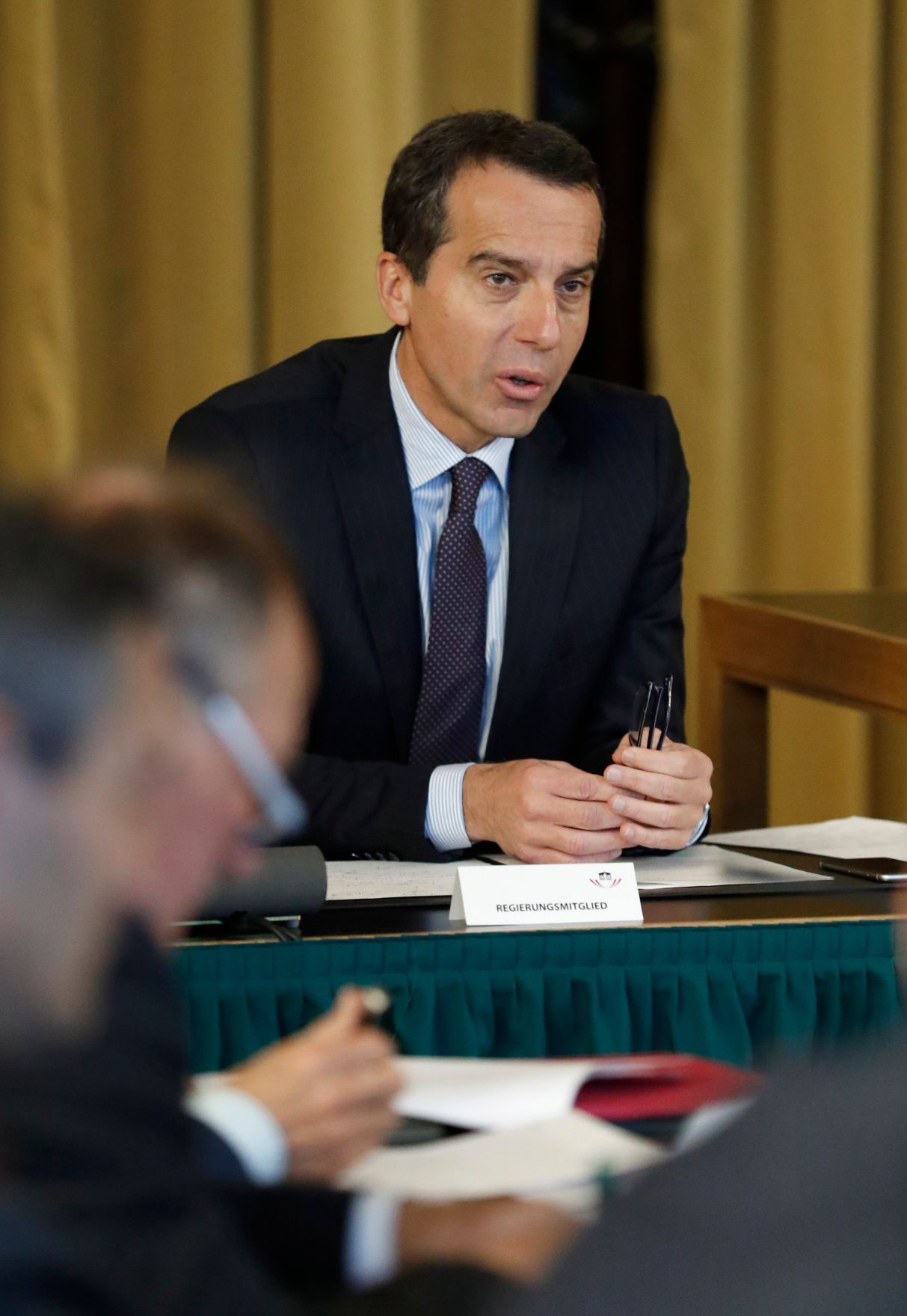 Am 19. Oktober 2016 sprach Bundeskanzler Christian Kern (im Bild) beim EU-Hauptausschuss im Parlament.