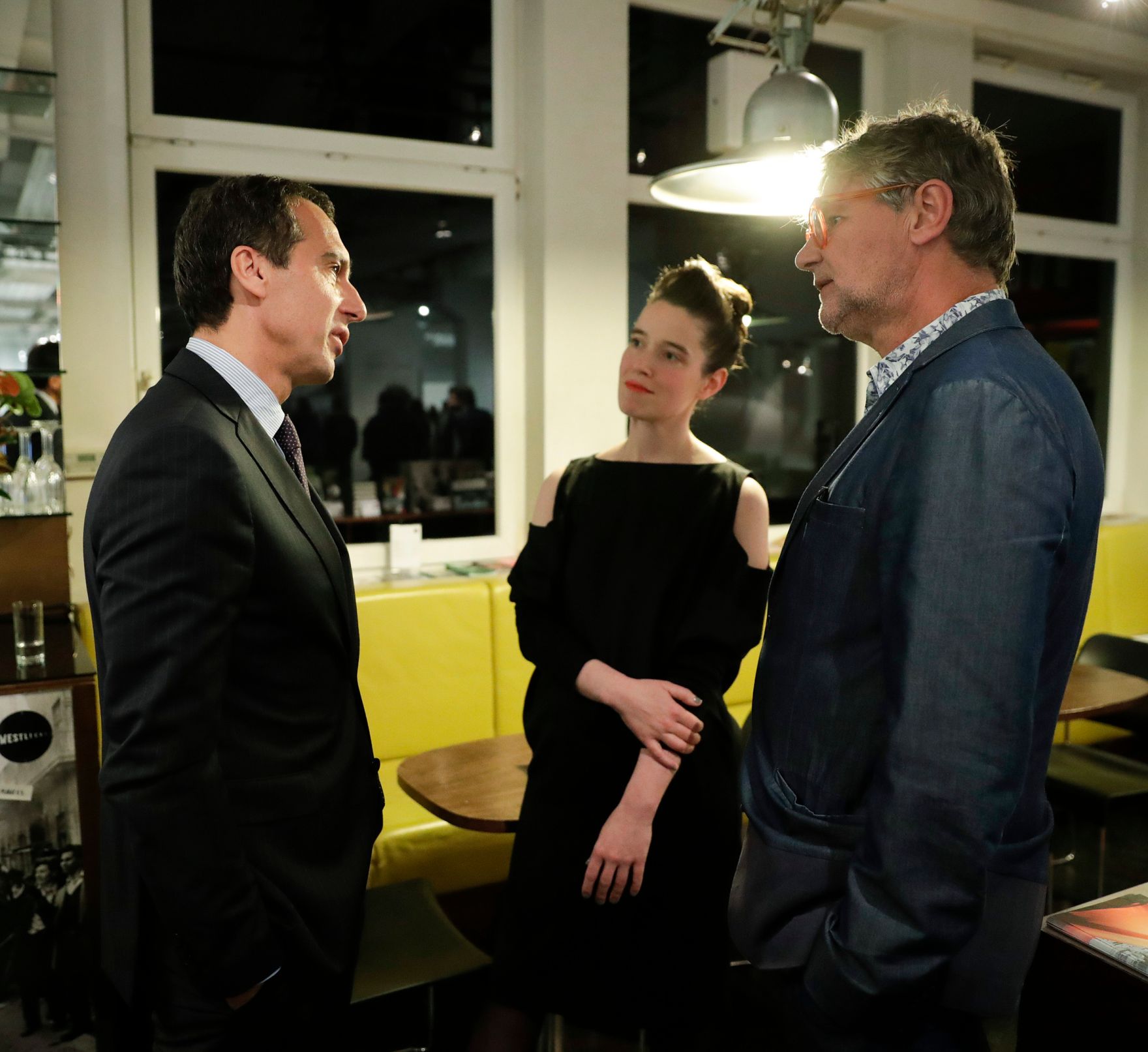 Am 19. Oktober 2016 er&ouml;ffnete Bundeskanzler Christian Kern (l.) die Ausstellung Ungarn 56 im Westlicht.