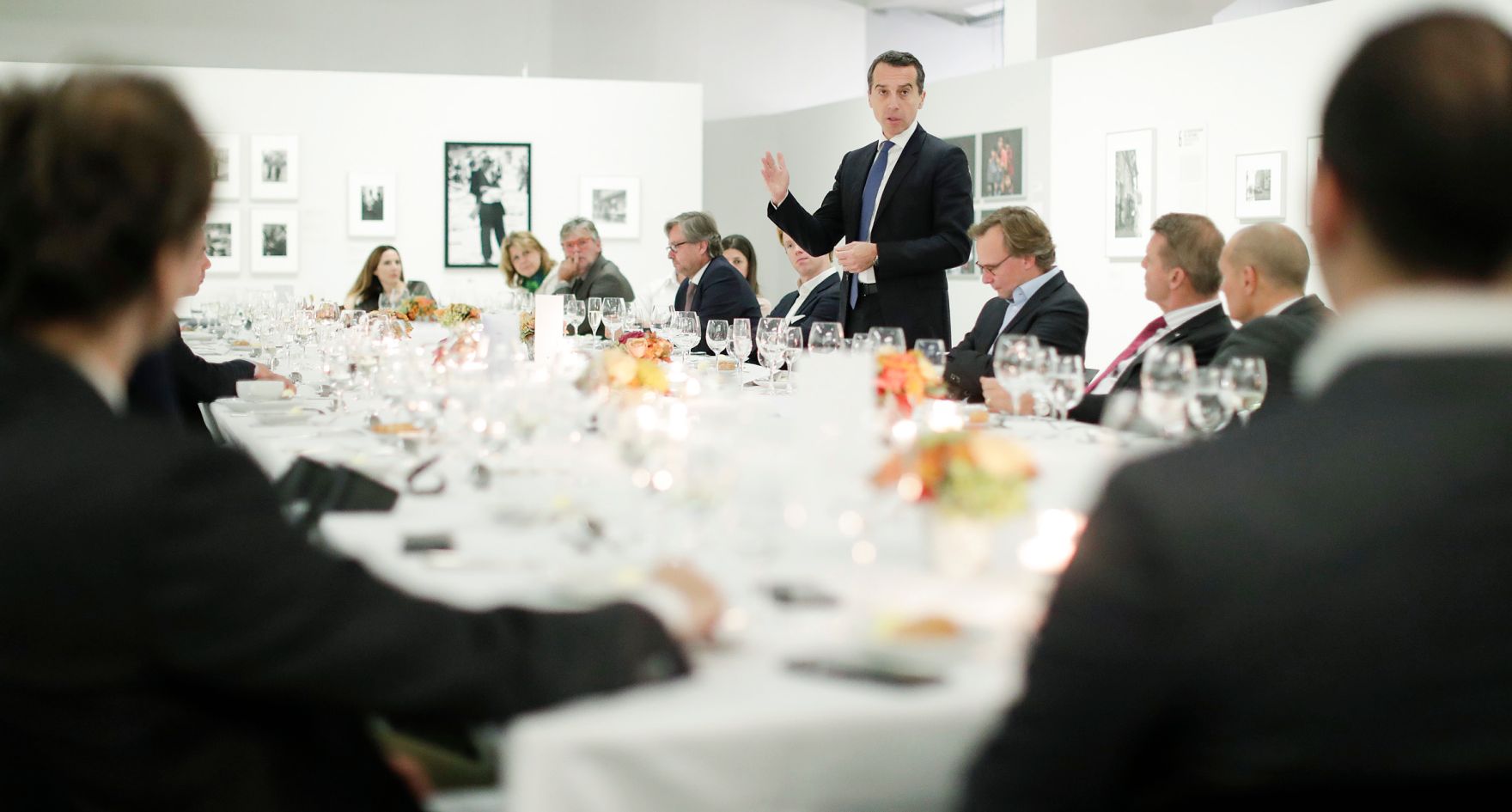 Am 2. November 2016 nahm Bundeskanzler Christian Kern am "Digital Thinkers Lab" teil.