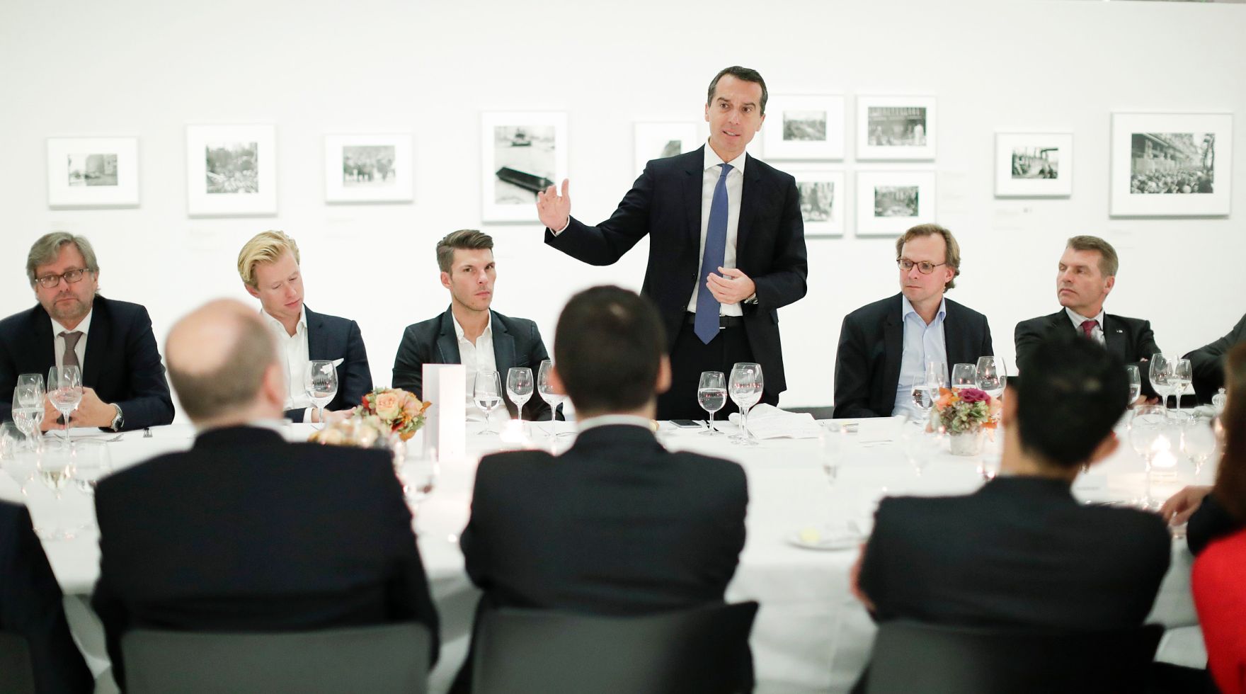 Am 2. November 2016 nahm Bundeskanzler Christian Kern am "Digital Thinkers Lab" teil.