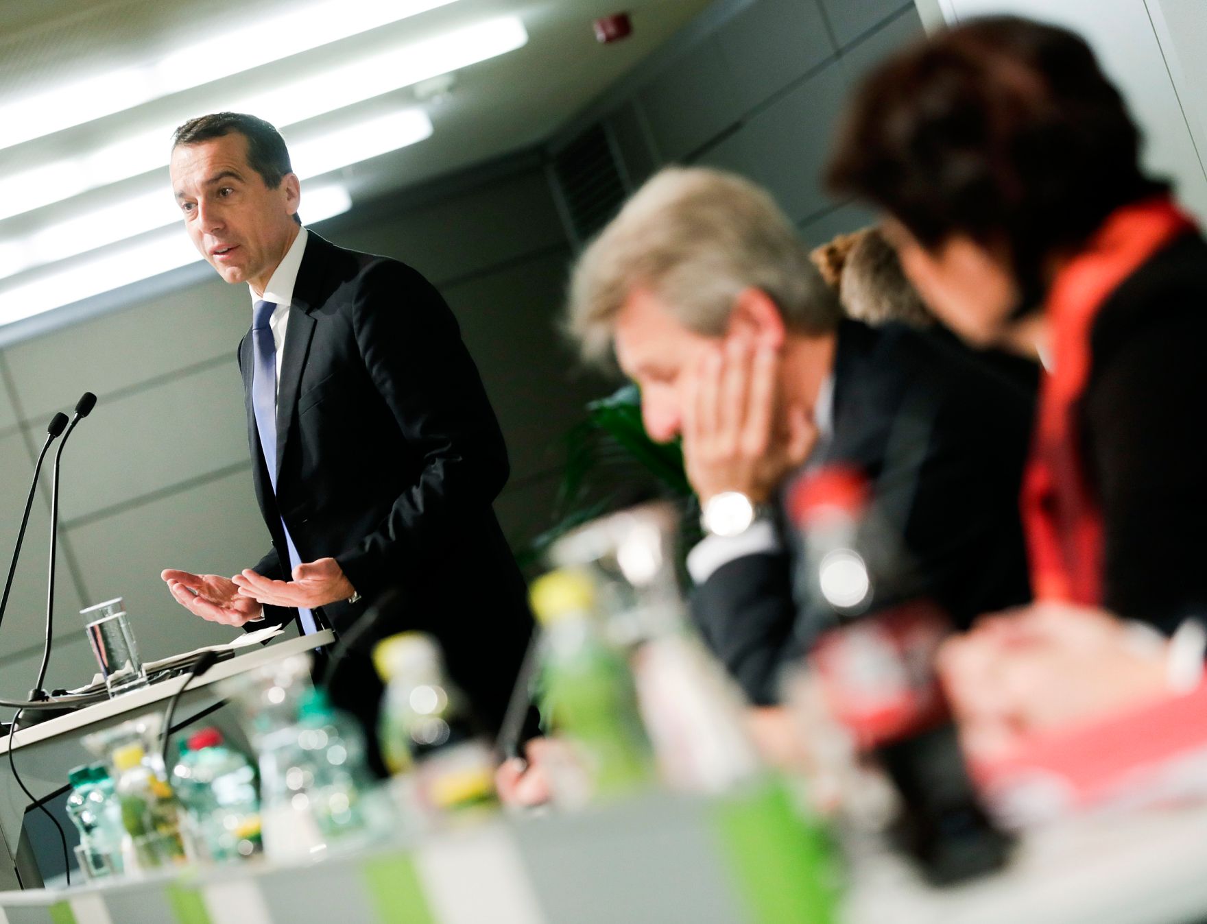 Am 2. November 2016 nahm Bundeskanzler Christian Kern an der &Ouml;GB Bundesvorstandssitzung teil.