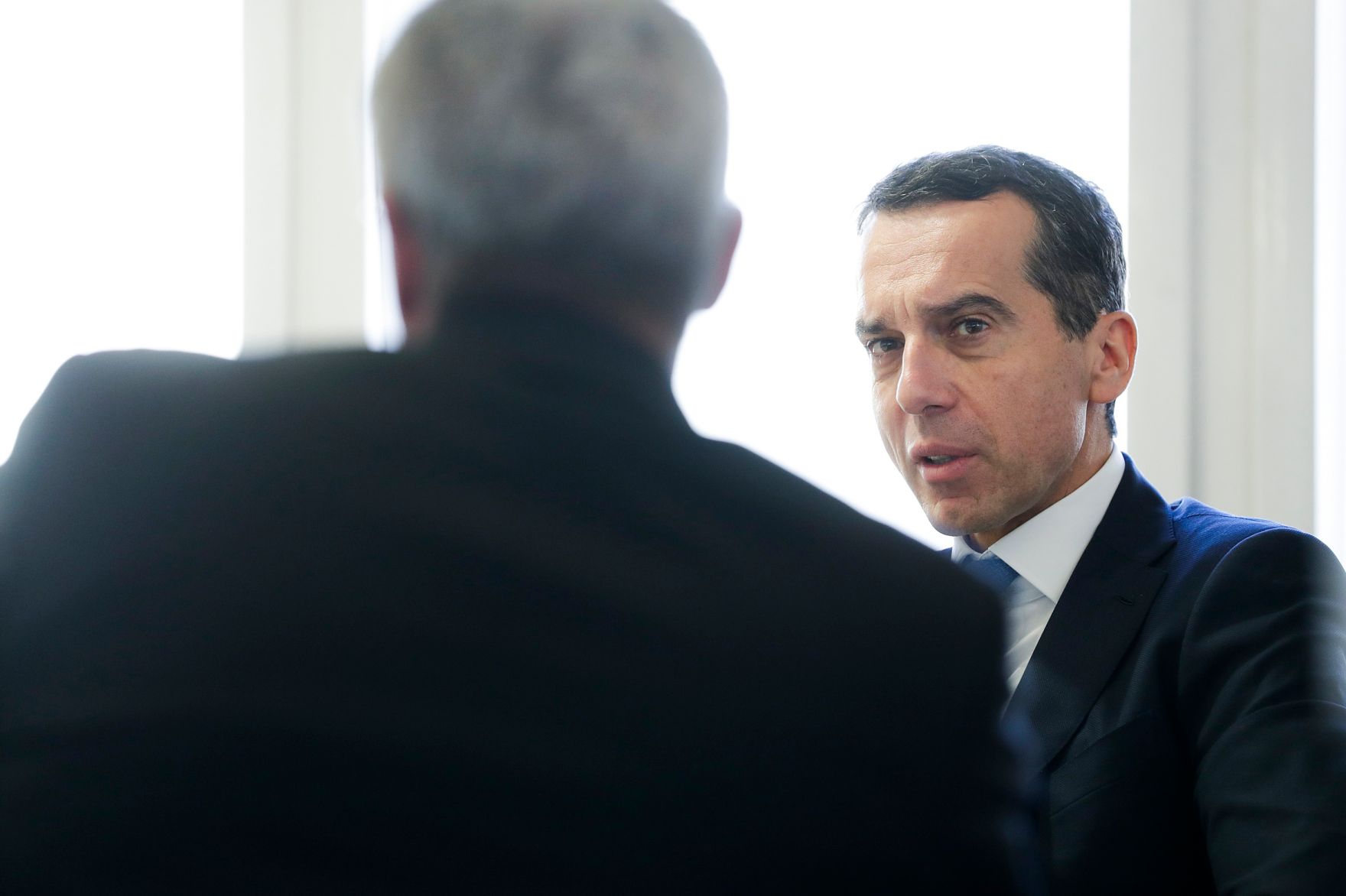 Am 3. November 2016 besuchte Bundeskanzler Christian Kern die ORF-Radioinformation im Funkhaus.