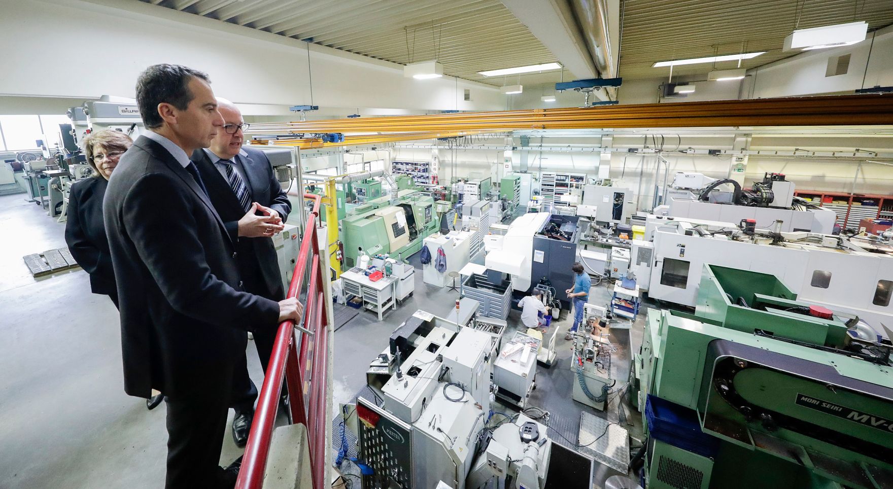 Am 4. November 2016 besuchte Bundeskanzler Christian Kern die Firma Merten GesmbH.