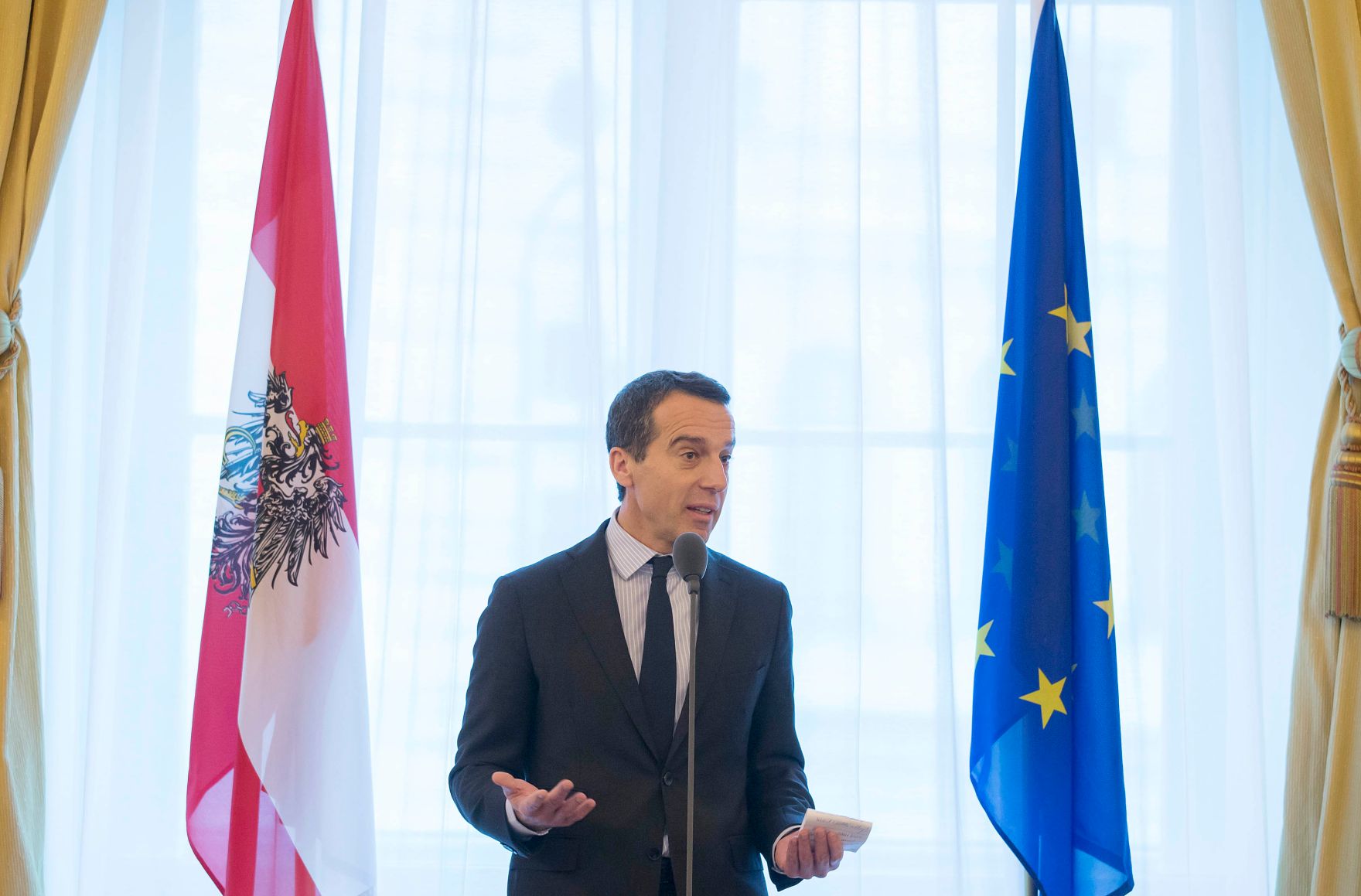 Am 11. November 2016 lud Bundeskanzler Christian Kern Auslands&ouml;sterreicherinnen und Auslands&ouml;sterreicher des Jewish Welcome Service ins Bundeskanzleramt.