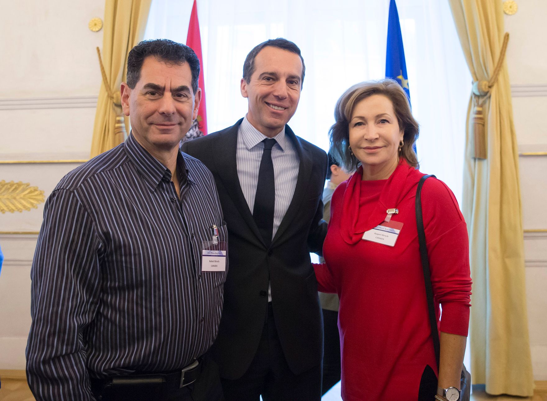 Am 11. November 2016 lud Bundeskanzler Christian Kern Auslands&ouml;sterreicherinnen und Auslands&ouml;sterreicher des Jewish Welcome Service ins Bundeskanzleramt.