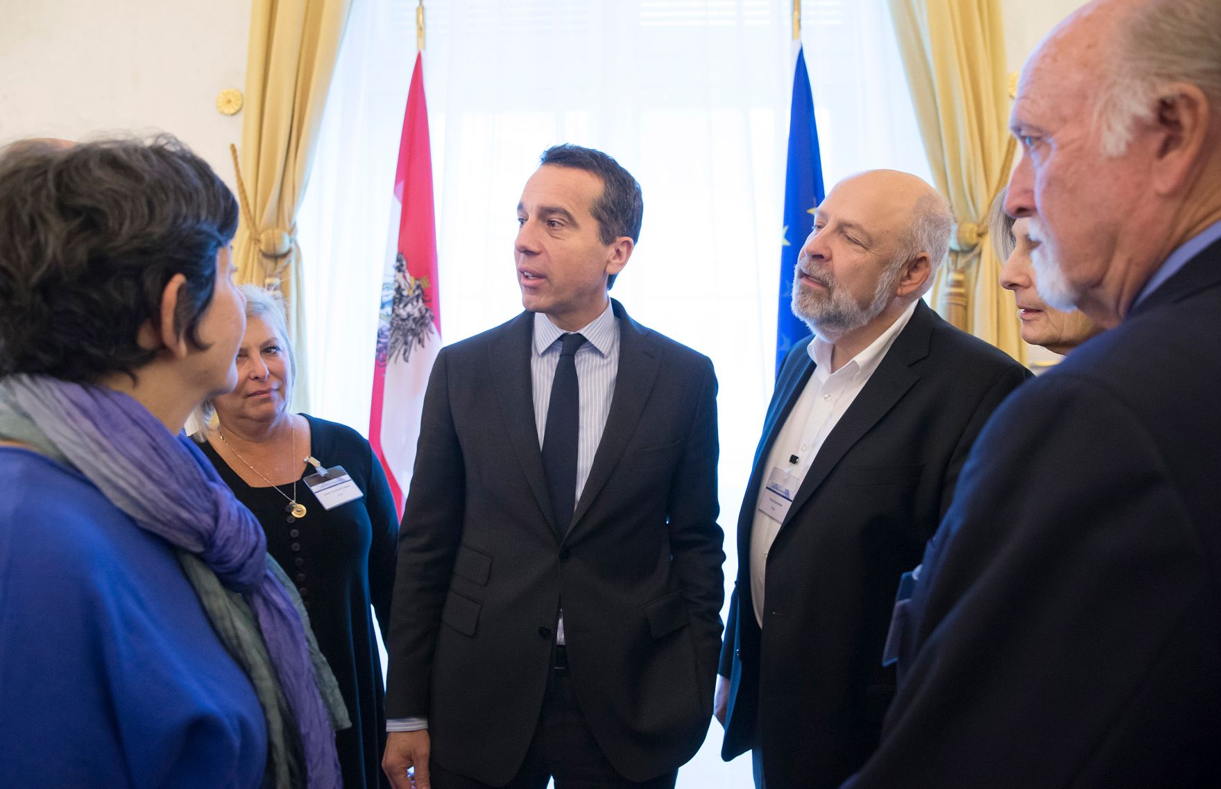 Am 11. November 2016 lud Bundeskanzler Christian Kern Auslands&ouml;sterreicherinnen und Auslands&ouml;sterreicher des Jewish Welcome Service ins Bundeskanzleramt.