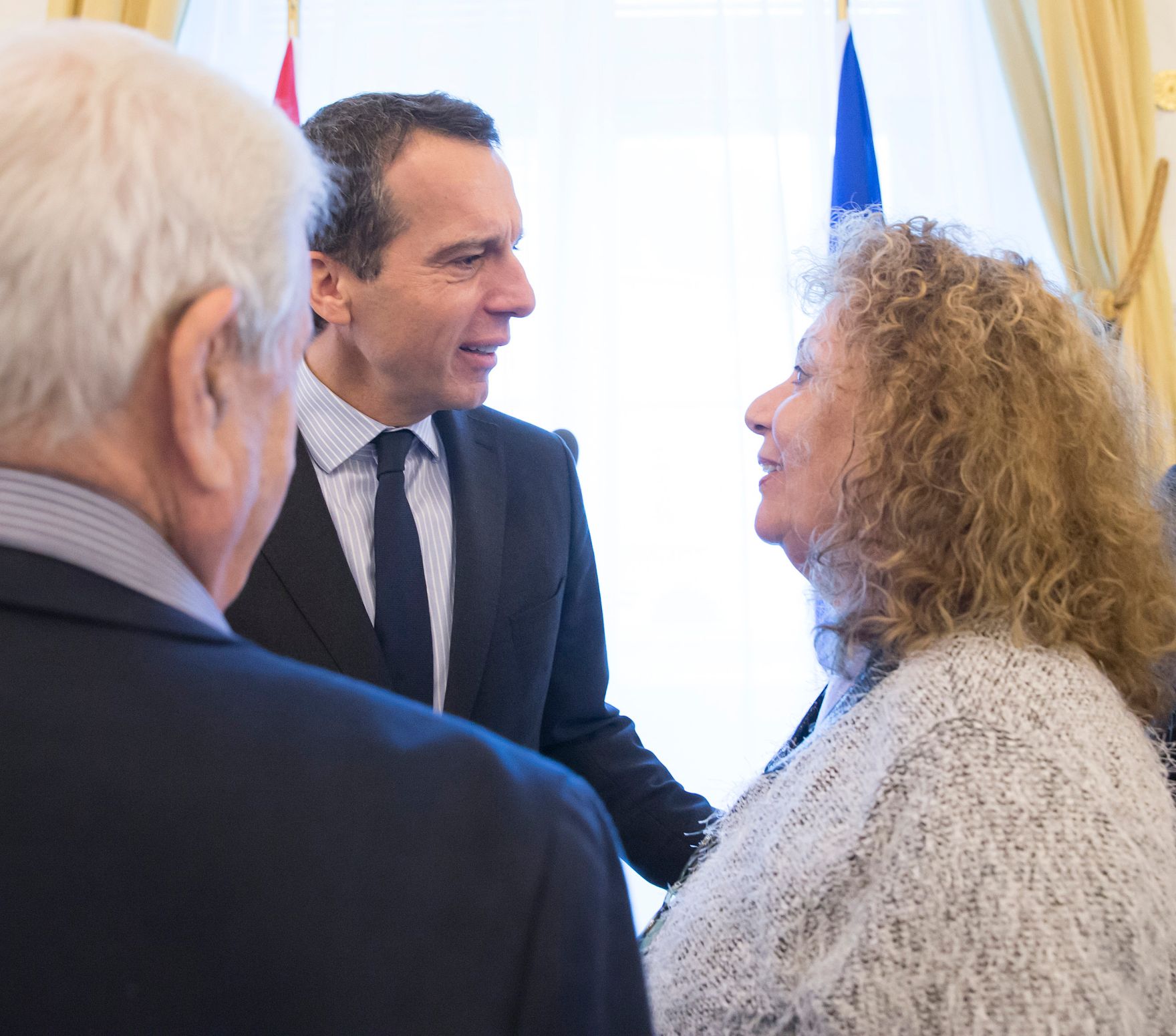 Am 11. November 2016 lud Bundeskanzler Christian Kern Auslands&ouml;sterreicherinnen und Auslands&ouml;sterreicher des Jewish Welcome Service ins Bundeskanzleramt.