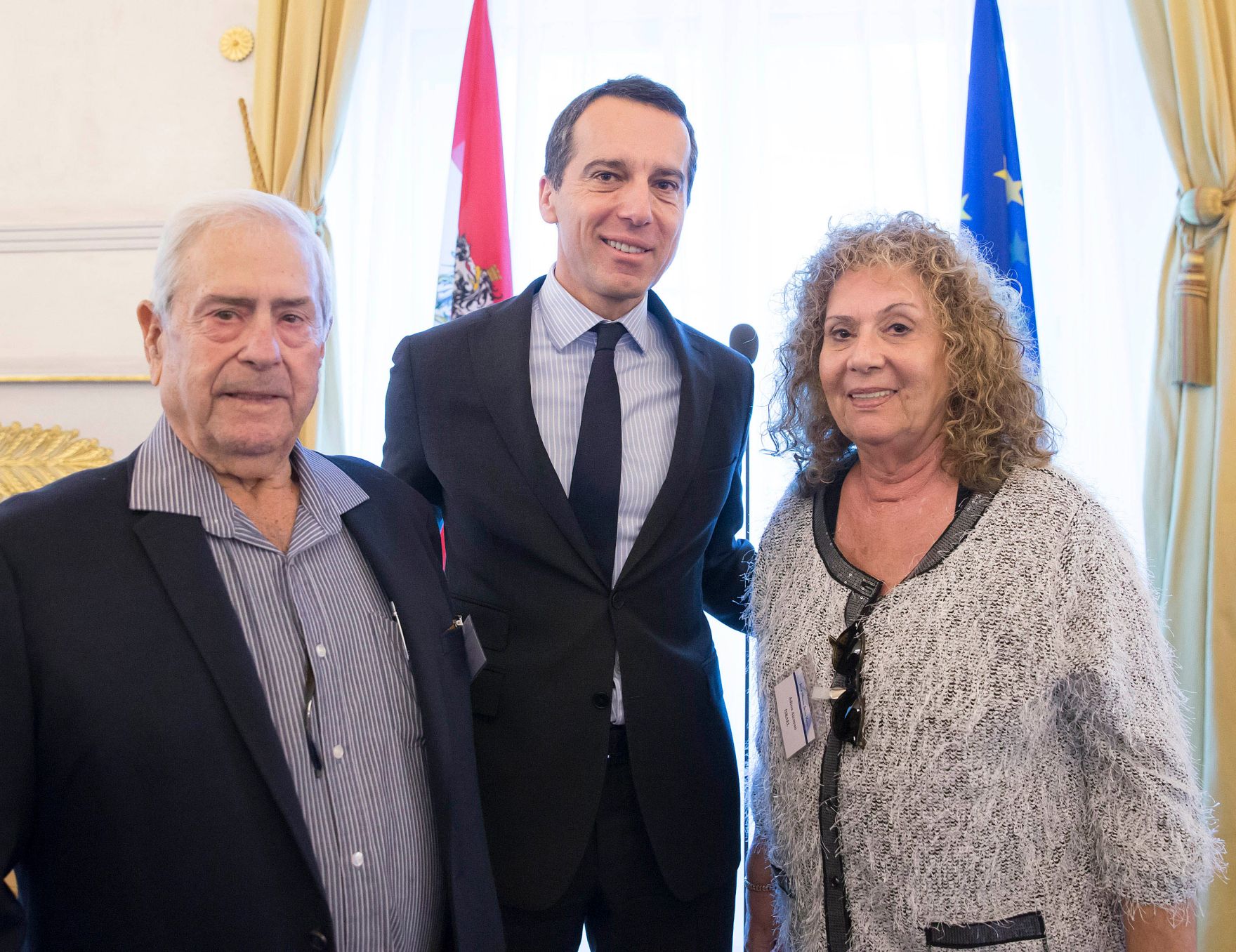 Am 11. November 2016 lud Bundeskanzler Christian Kern Auslands&ouml;sterreicherinnen und Auslands&ouml;sterreicher des Jewish Welcome Service ins Bundeskanzleramt.