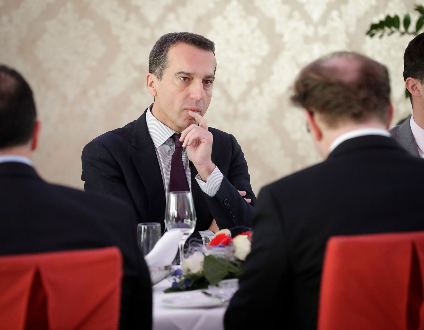 Am 15. November 2016 traf Bundeskanzler Christian Kern die EU-Botschafter zu einem Gespr&auml;ch.