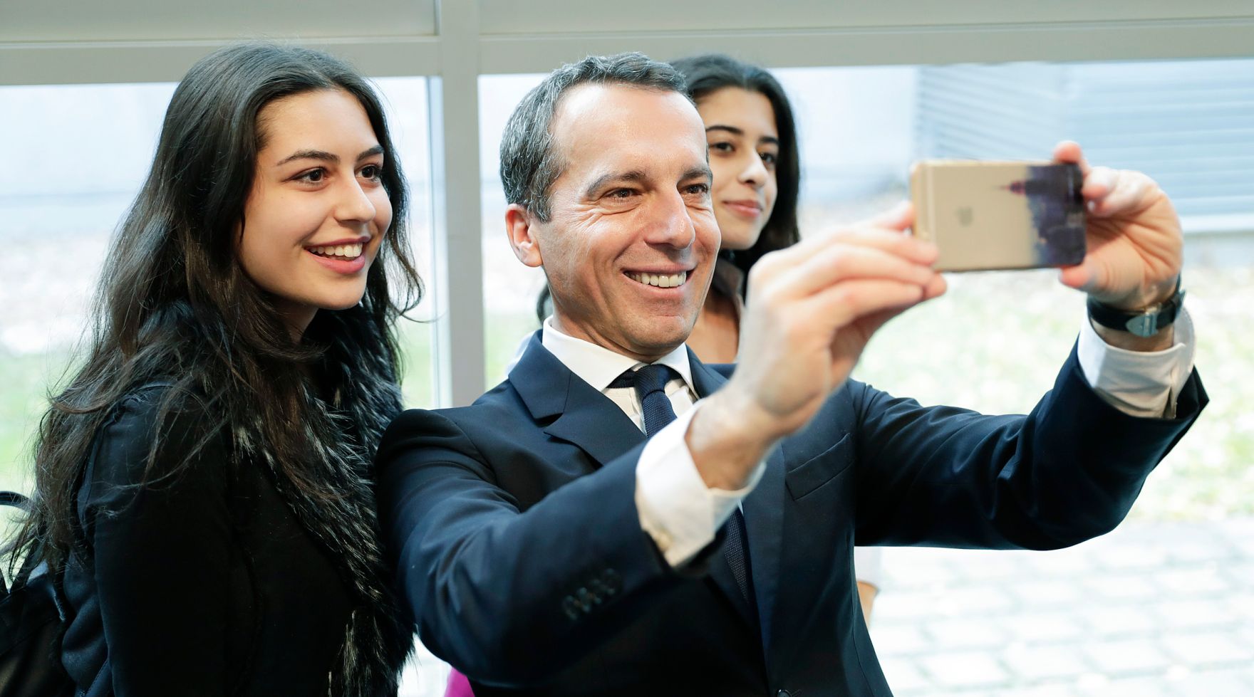 Am 22. November 2016 nahm Bundeskanzler Christian Kern an dem Gewinn Info-Day - "&Ouml;sterreichs Zukunft - deine Chancen. Bildung f&uuml;r alle M&ouml;glichkeiten" teil
